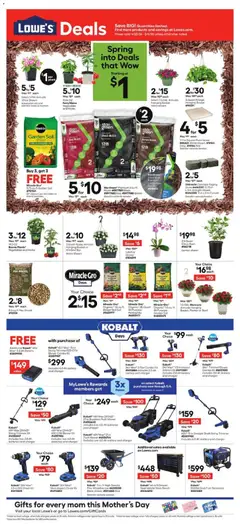 Ad Preview of Lowe's Lowe's Weekly Ad from 04/23/2026