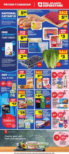 Preview of leaflet Atlantic Superstore weekly flyer / circulaire from shop Atlantic Superstore is valid from Aug 06, 2026