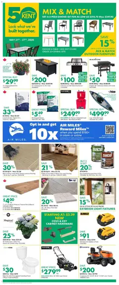 Un aperçu du dépliant Kent weekly flyer / circulaire du magasin Kent est valide à partir 21 mai 2026