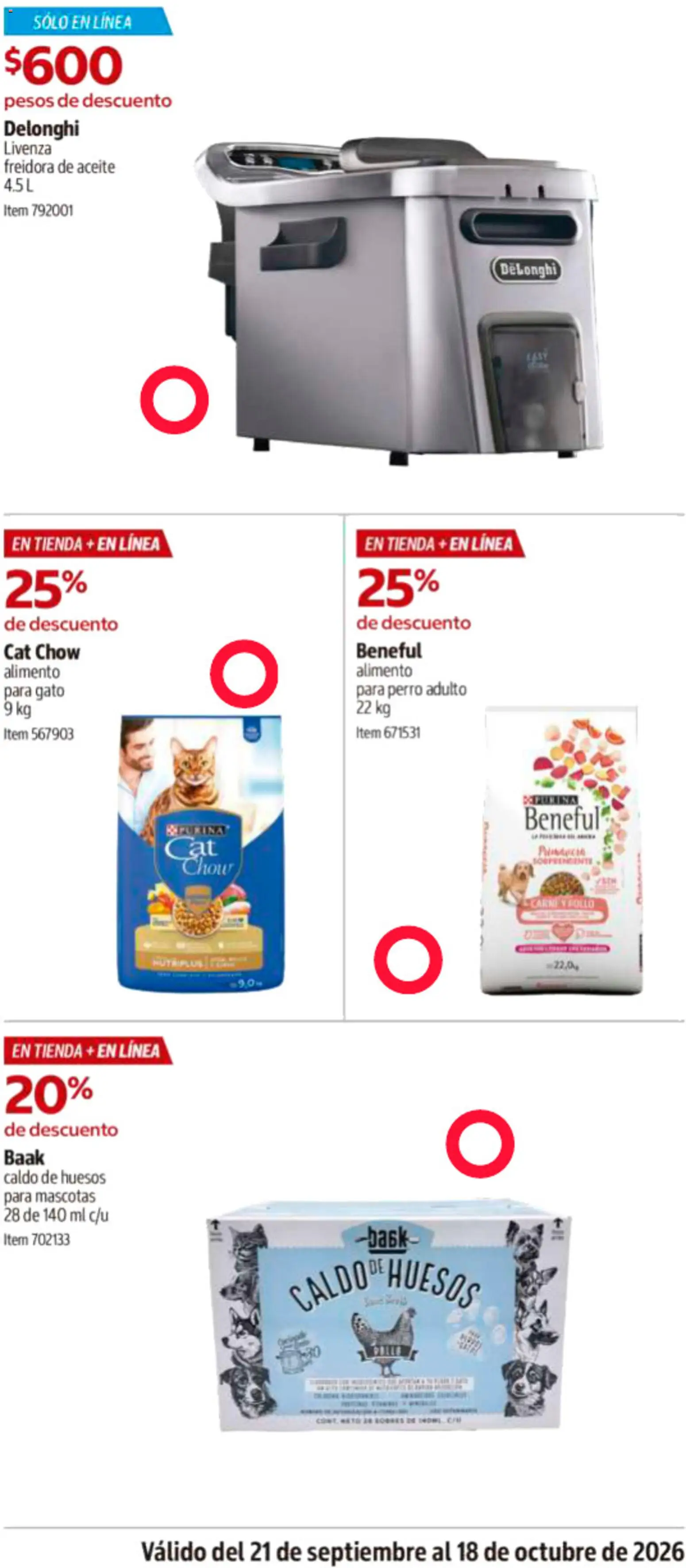 Vista previa las ofertas de la tienda Costco - Costco catálogo desde el 21/09/2026 - Carne, Aceite, Freidora, Freidora de aceite