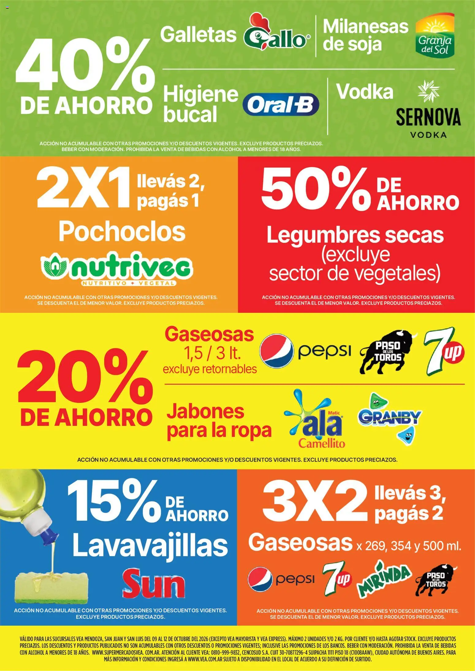 Vista previa del folleto de la tienda Vea válido desde el 09/10/2026 
