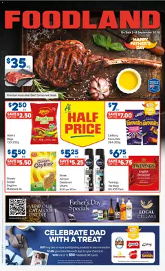 Preview of catalogue Foodland catalogue from shop Foodland valid 02/09/2026