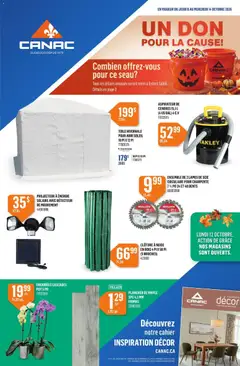 Preview of leaflet Canac circulaire from shop Canac is valid from Oct 08, 2026