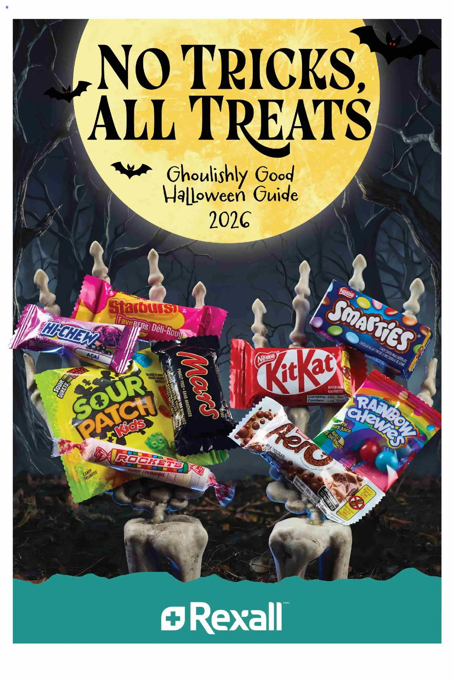 Preview of leaflet Rexall flyer - Halloween Guide 2026 from shop Rexall is valid from Sep 18, 2026