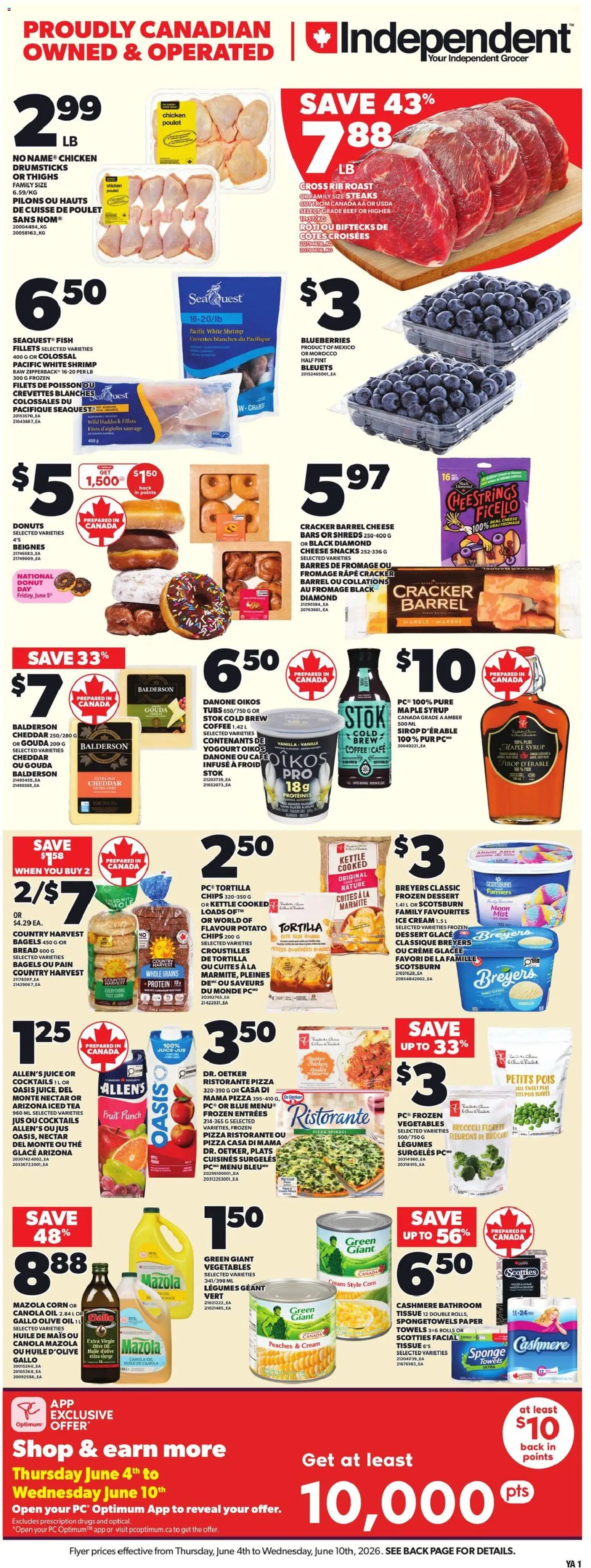 Preview of leaflet Independent Grocer flyer - NS from shop Independent Grocer is valid from Jun 04, 2026