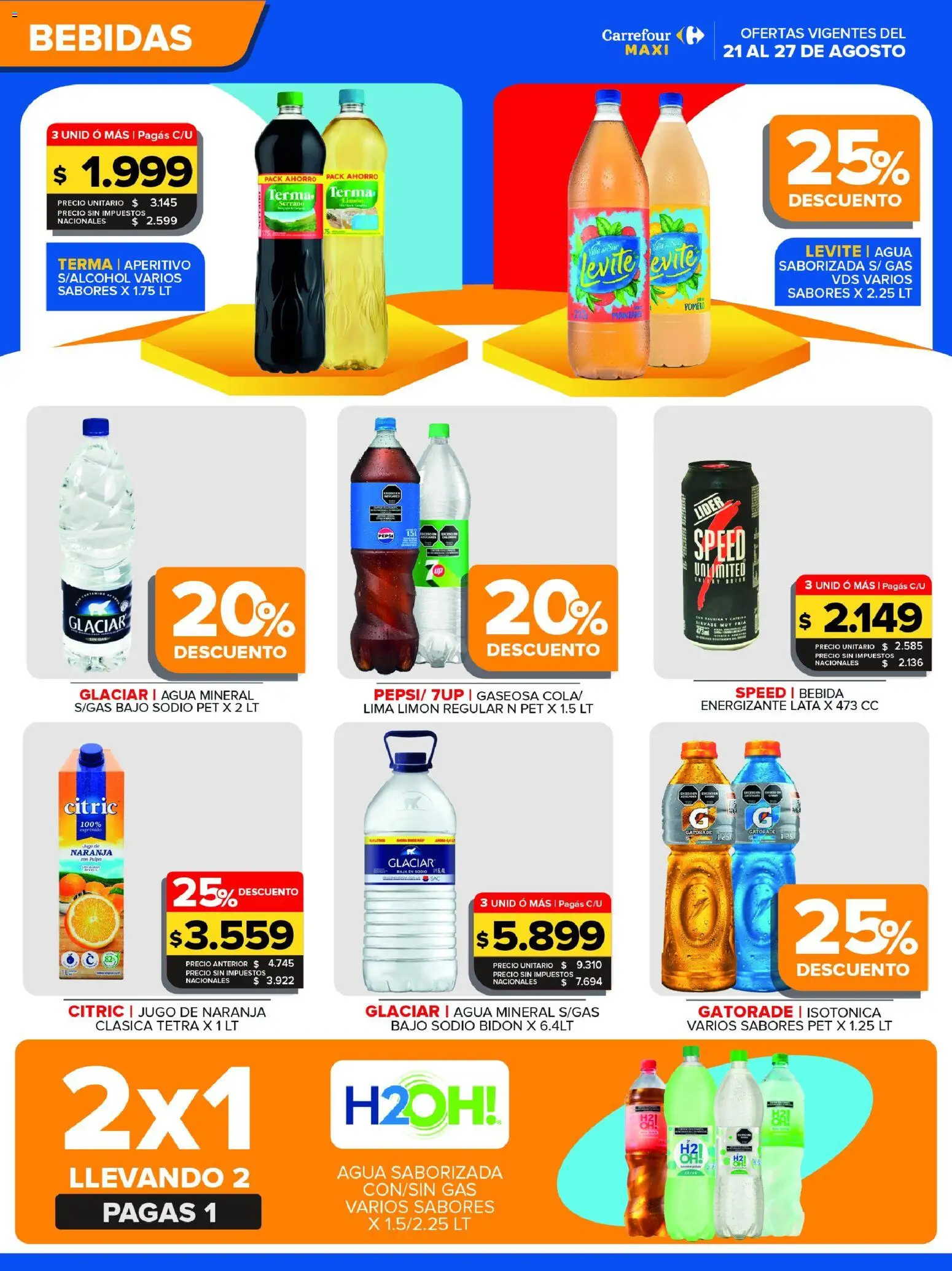 Vista previa del folleto de la tienda Carrefour Maxi válido desde el 21/08/2026 