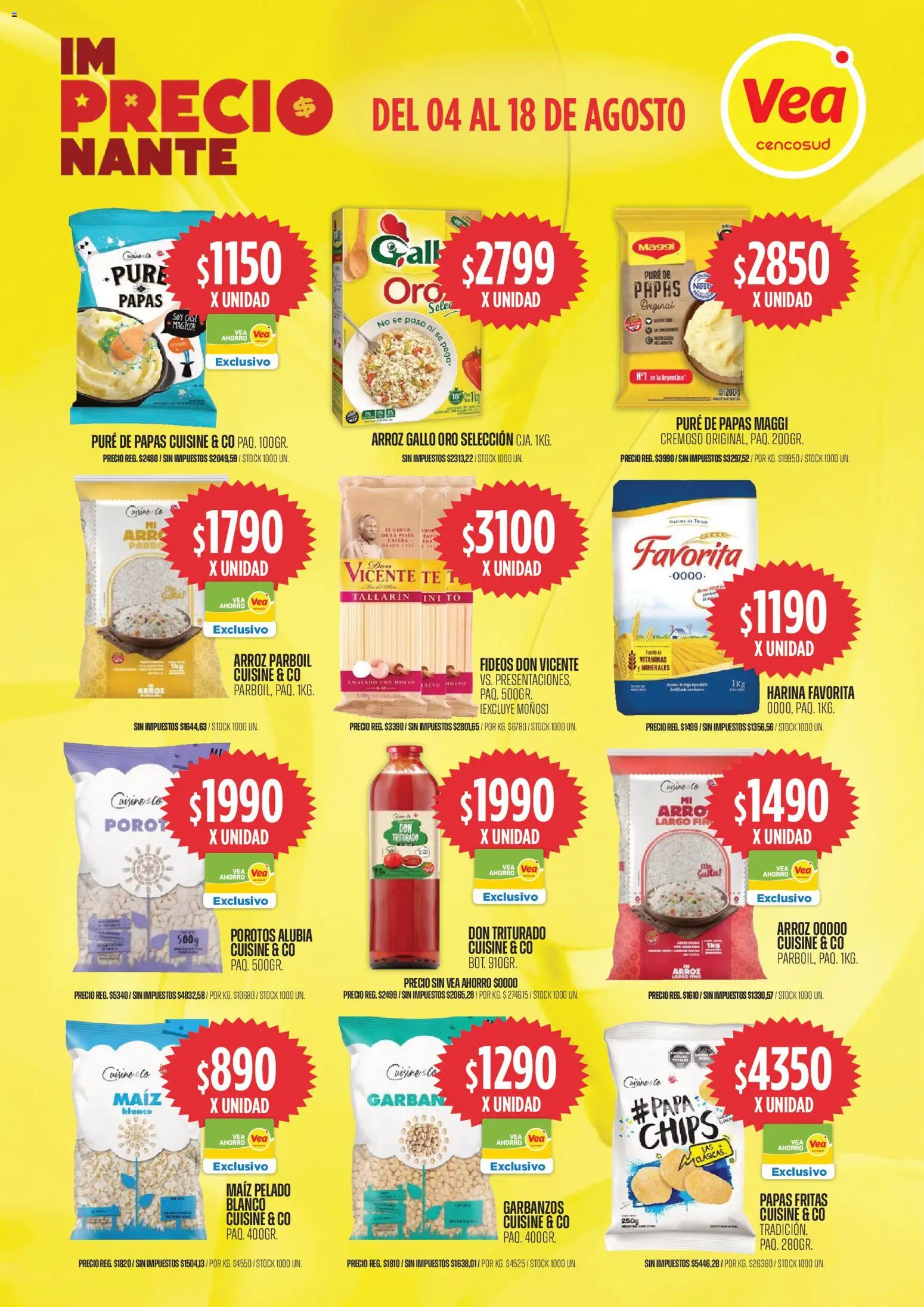 Vista previa del folleto de la tienda Vea válido desde el 04/08/2026 