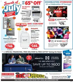 Ad Preview of ABC Warehouse ABC Warehouse Weekly Ad from 06/21/2026
