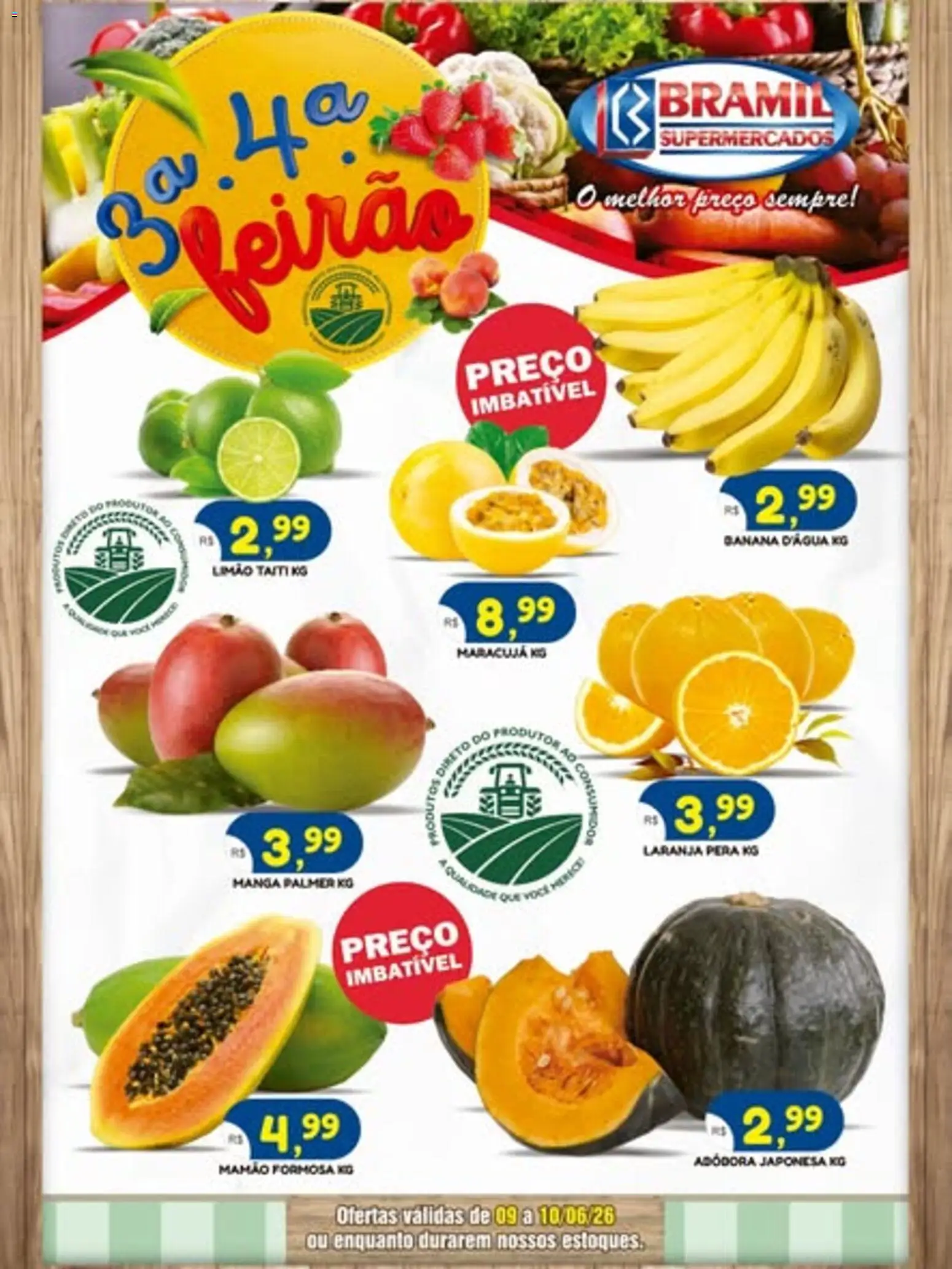 Bramil Supermercados Bramil Supermercados ofertas Feirão (de 09/06/2026 ...