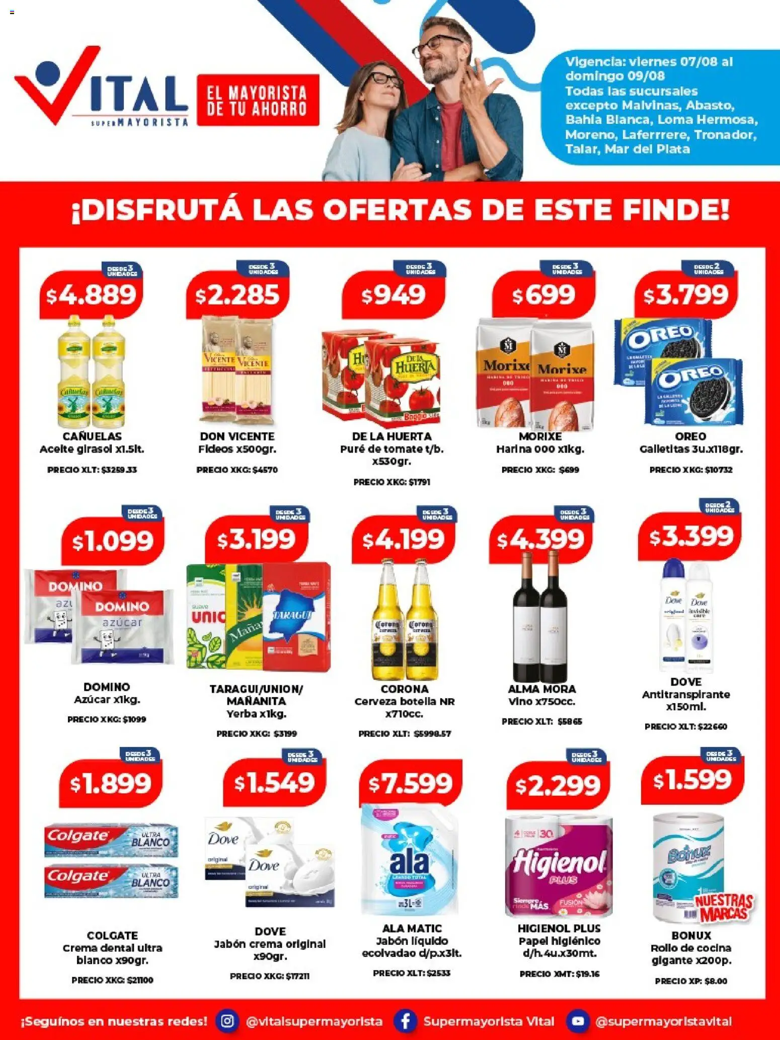 Vista previa del folleto de la tienda Vital válido desde el 07/08/2026 