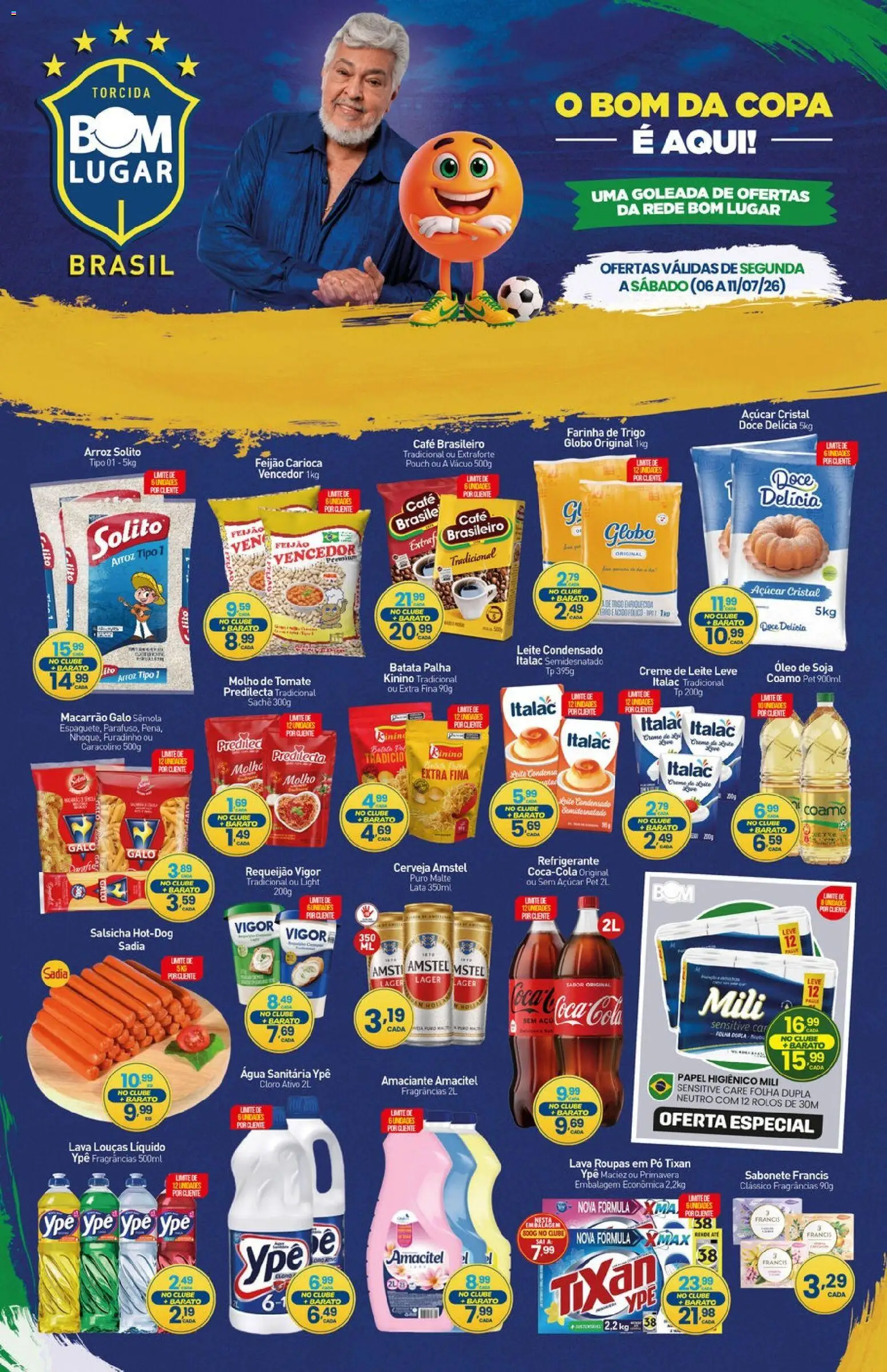 Pré-Visualização do folheto "Rede Bom Lugar - Ofertas da semana" da loja Rede Bom Lugar válido a partir de 06/07/2026