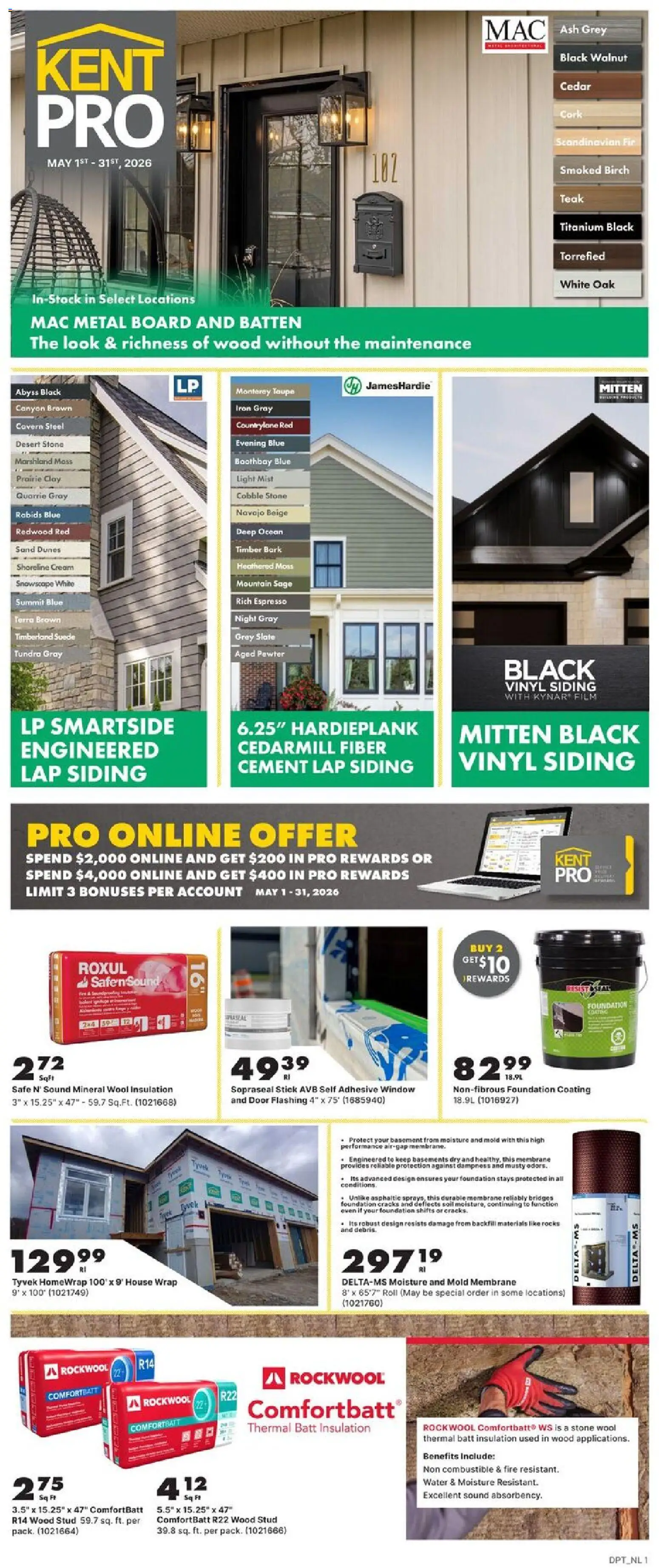 Preview of leaflet Kent - KentPro Monthly - NL from shop Kent is valid from May 01, 2026