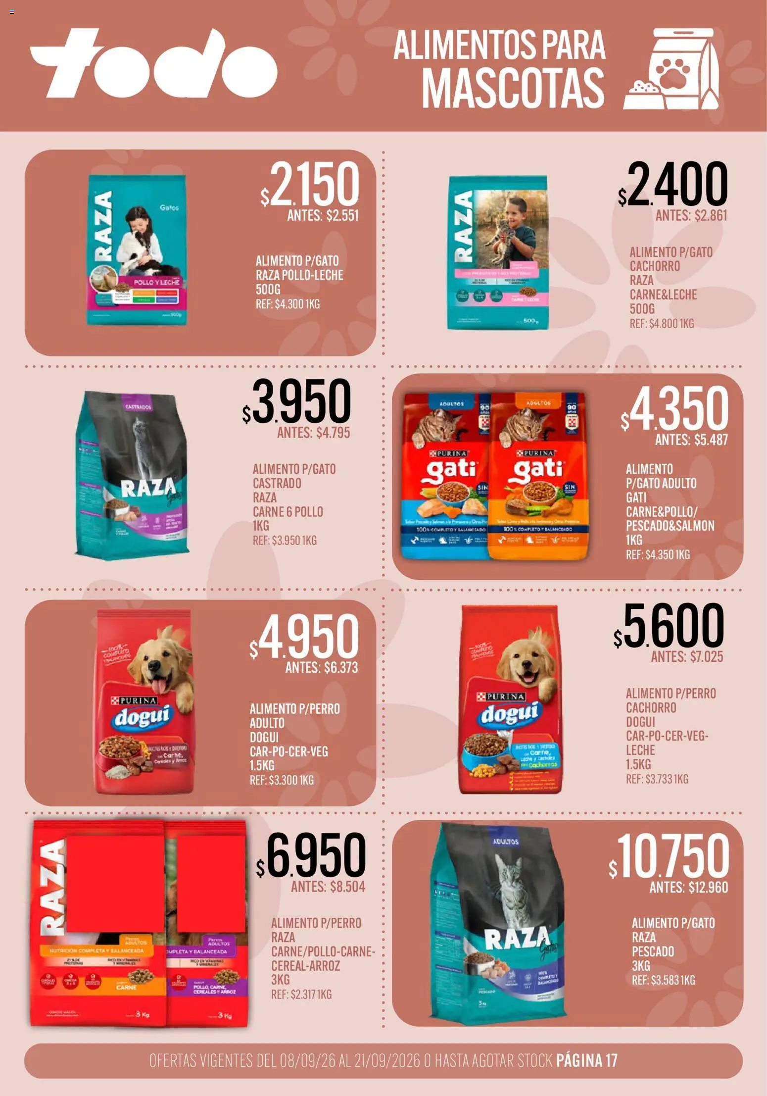 Vista previa del folleto de la tienda Supermercados TODO válido desde el 08/09/2026 