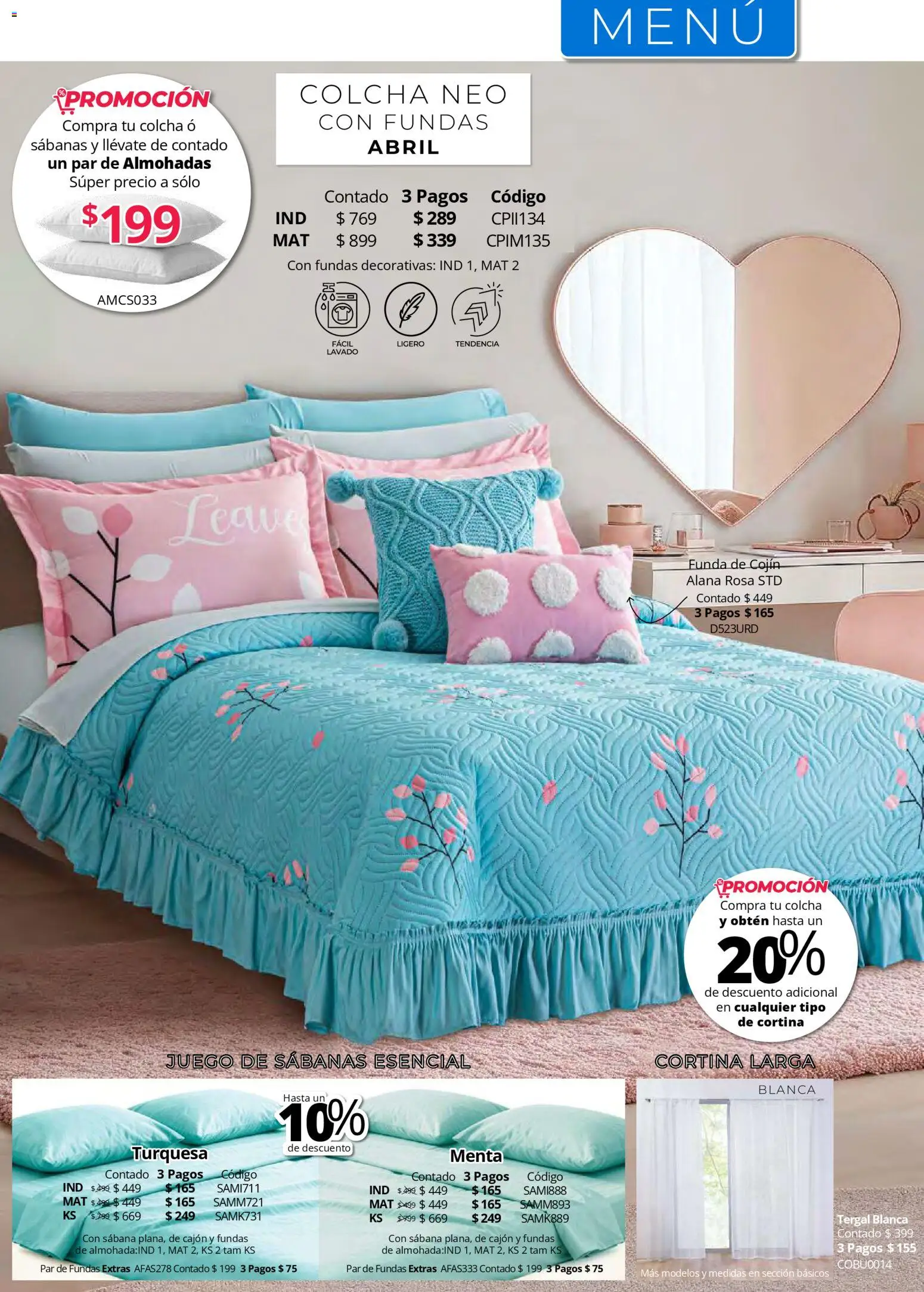 Vista previa las ofertas de la tienda Colchas Concord - Colchas Concord catálogo desde el 01/05/2026 