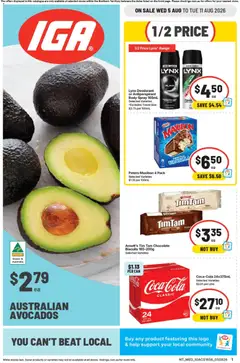 Preview of catalogue IGA catalogue NT from shop IGA valid 05/08/2026
