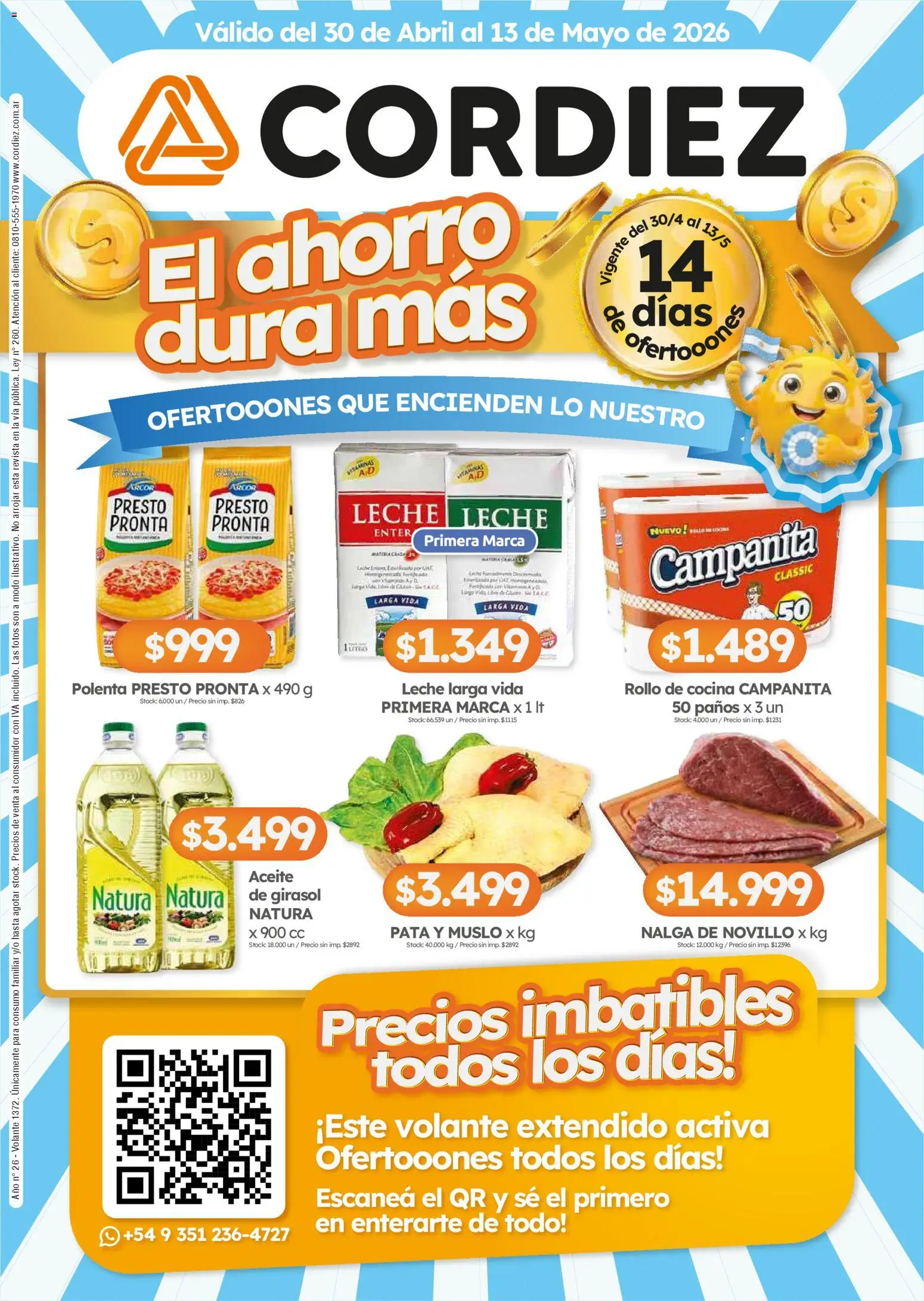 Vista previa del folleto de la tienda Cordiez válido desde el 30/04/2026 