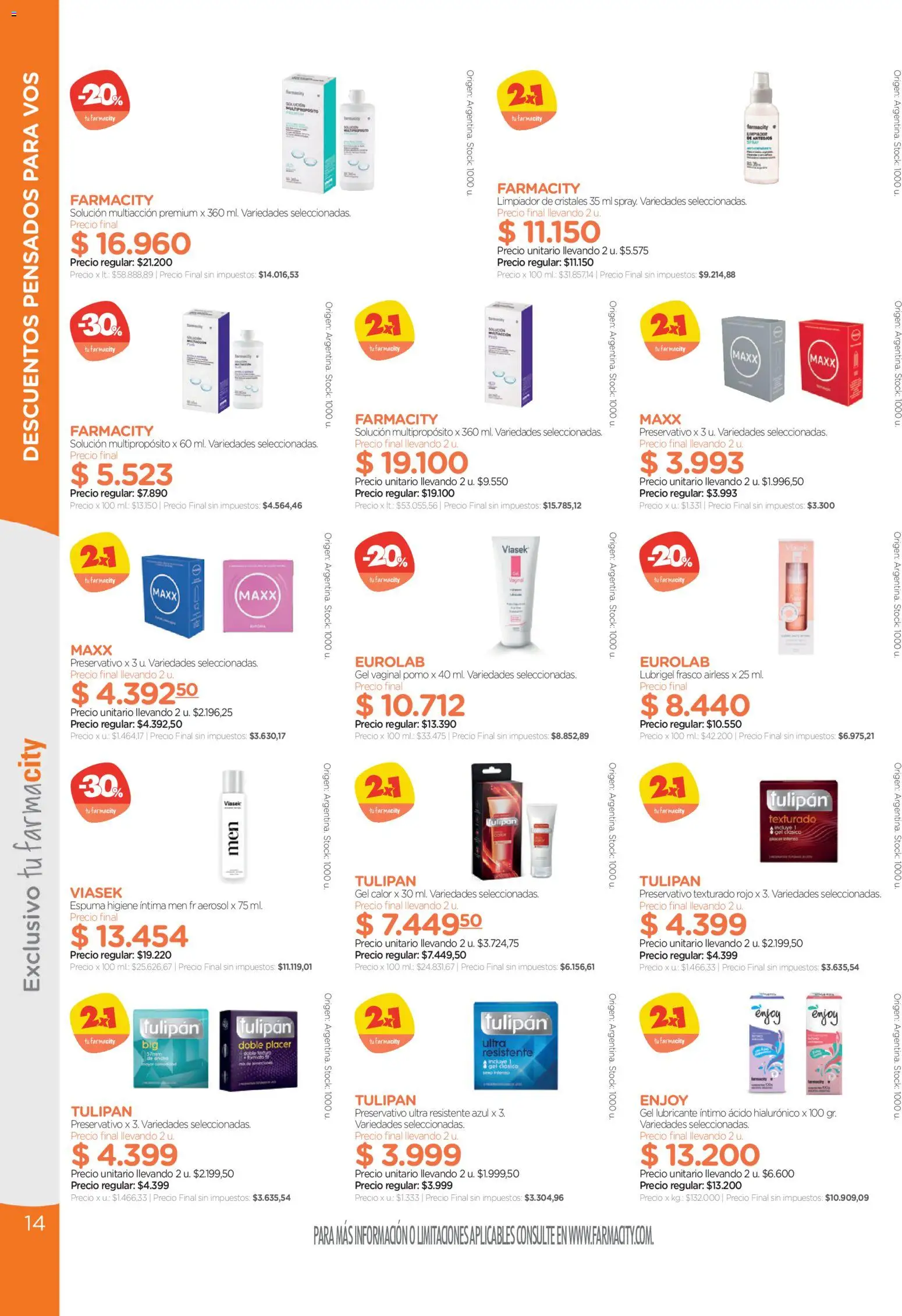 Vista previa del folleto de la tienda Farmacity válido desde el 22/10/2026 