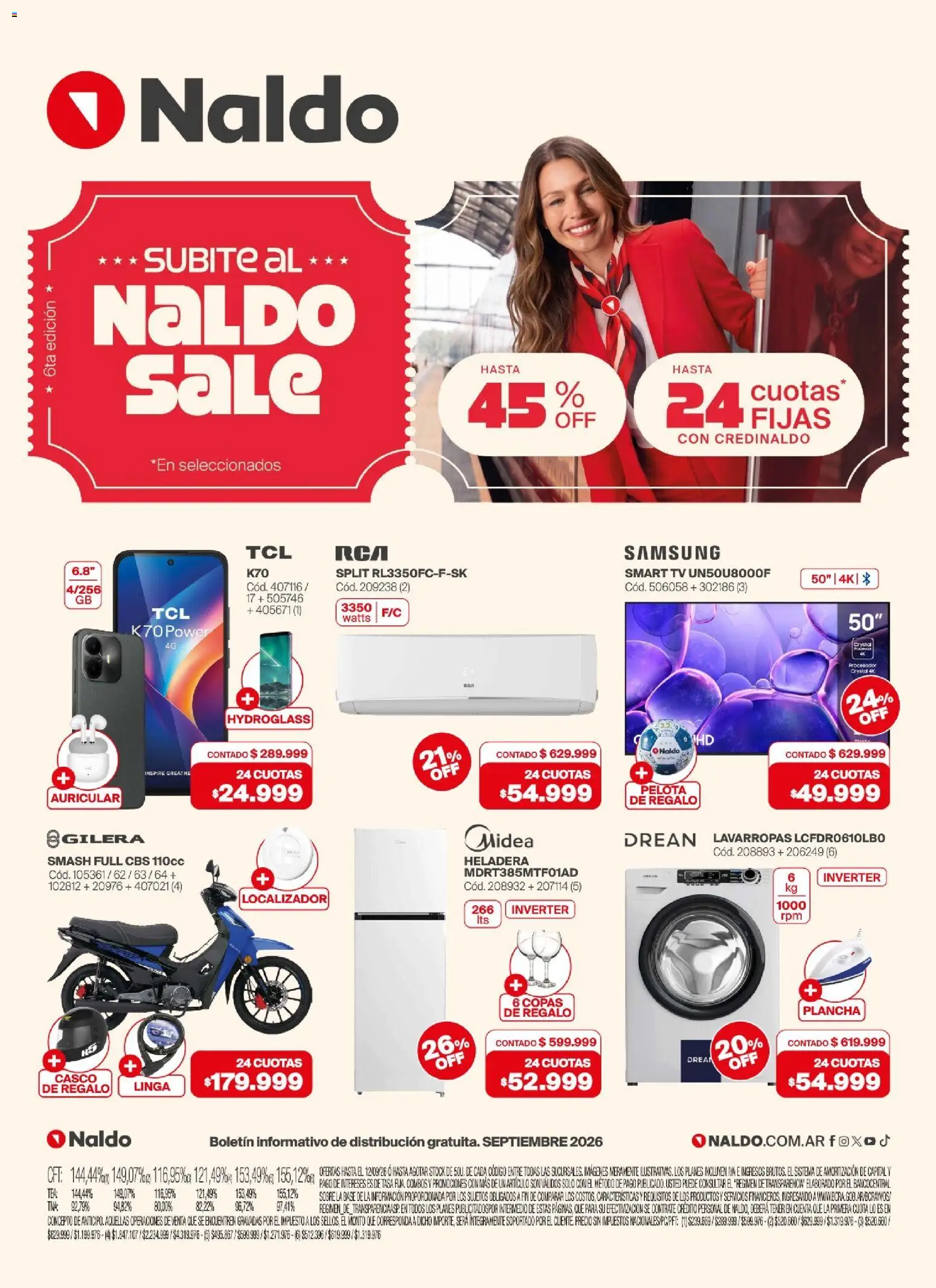 Vista previa del folleto de la tienda Naldo válido desde el 28/08/2026 