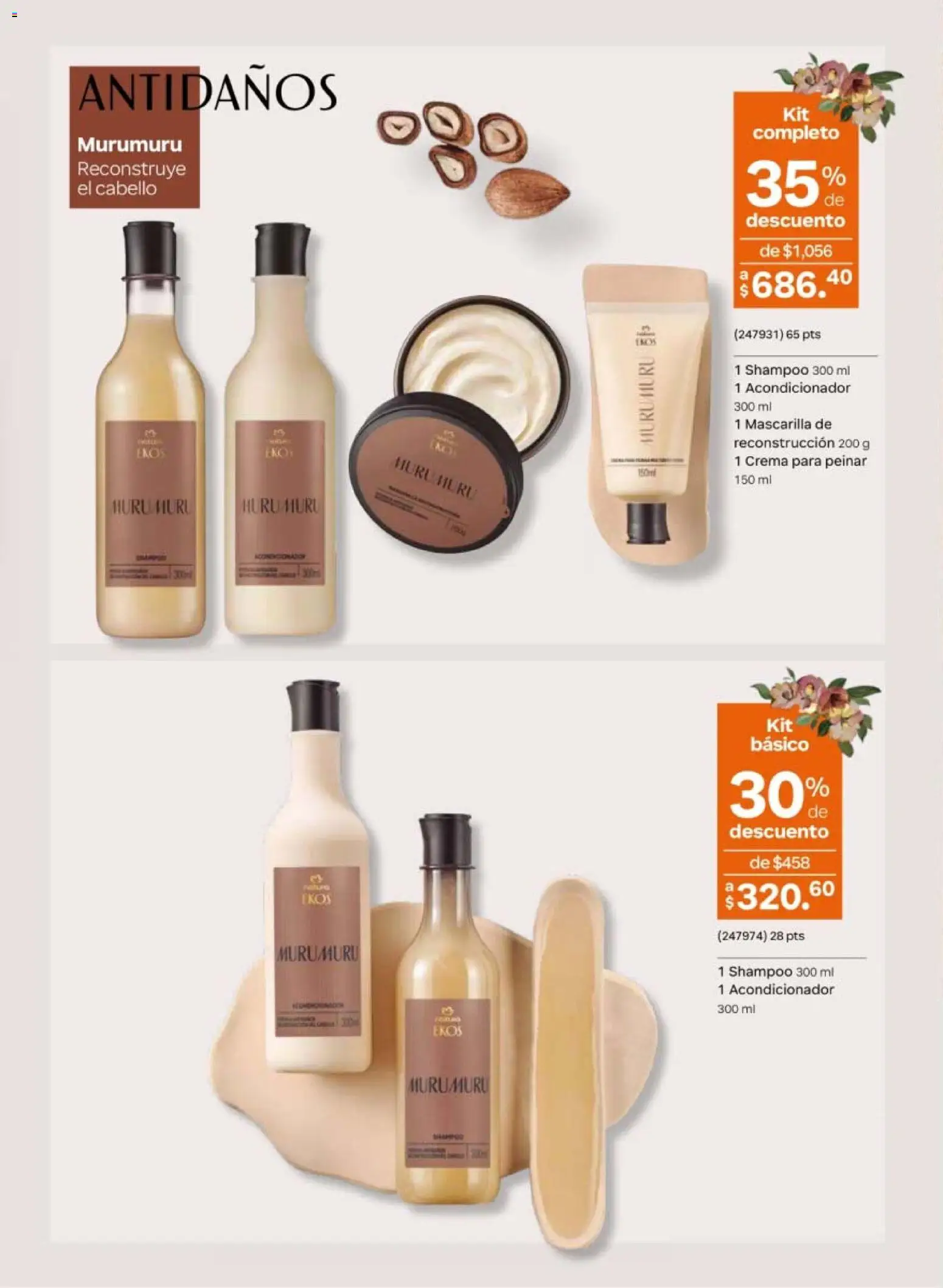 Vista previa las ofertas de la tienda Natura - Natura campaña 6 2026 desde el 02/04/2026 - Shampoo, Crema, Acondicionador, Mascarilla