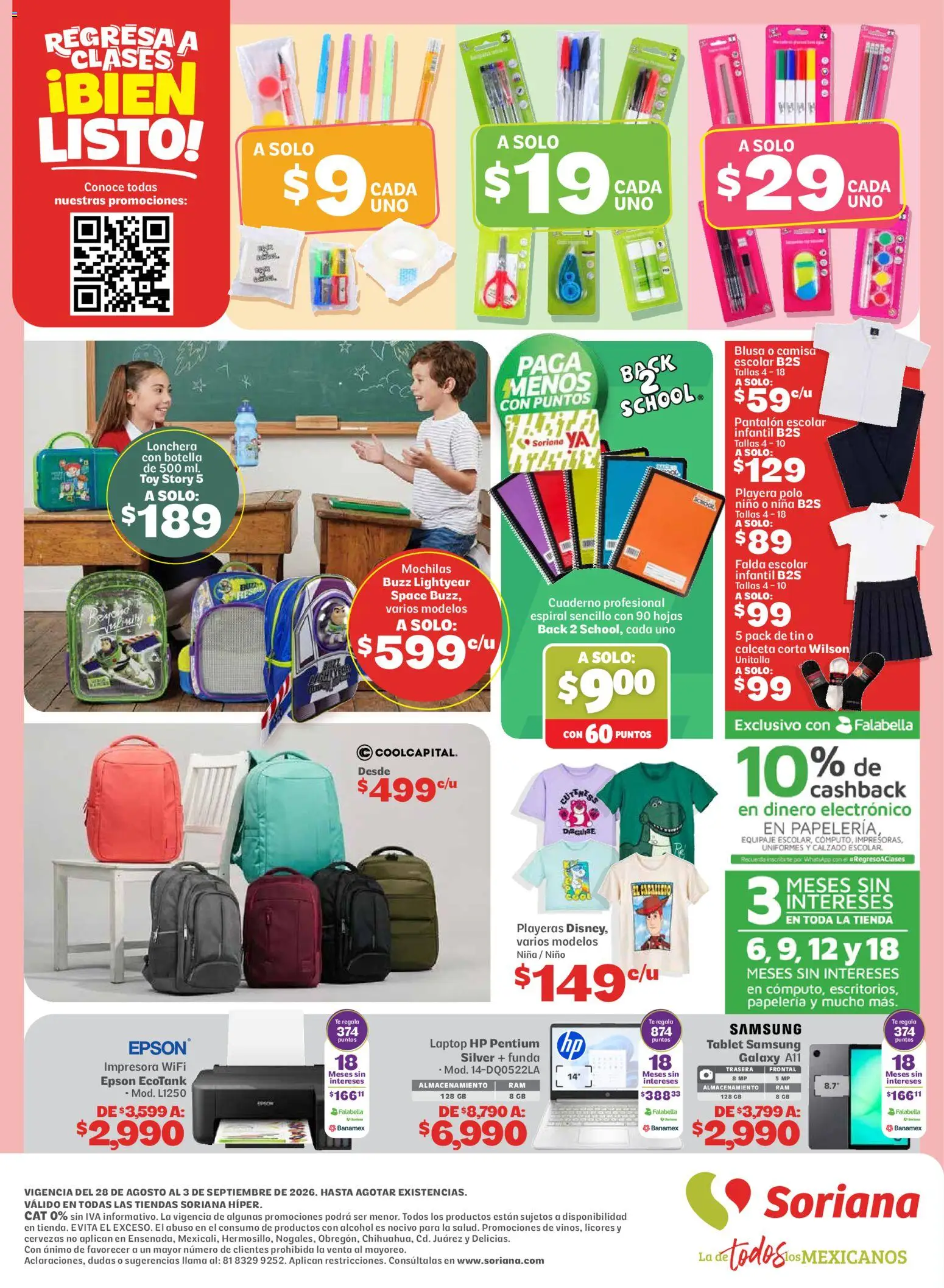 Vista previa las ofertas de la tienda Soriana - Soriana Oferta se dice Soriana Híper Nacional desde el 28/08/2026 