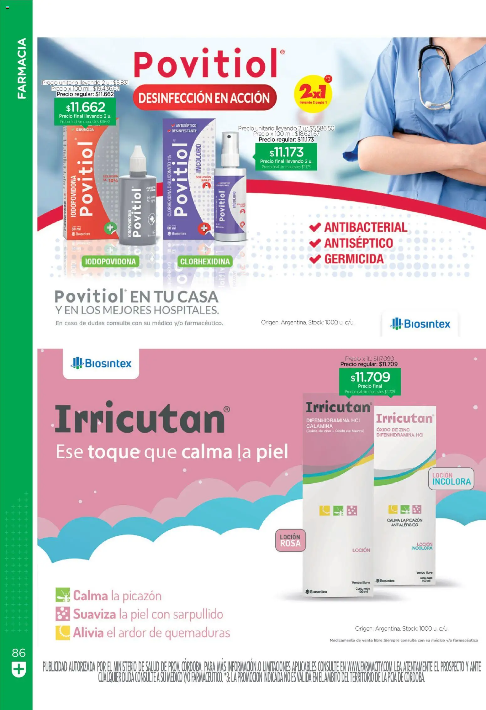 Vista previa del folleto de la tienda Farmacity válido desde el 01/10/2026 