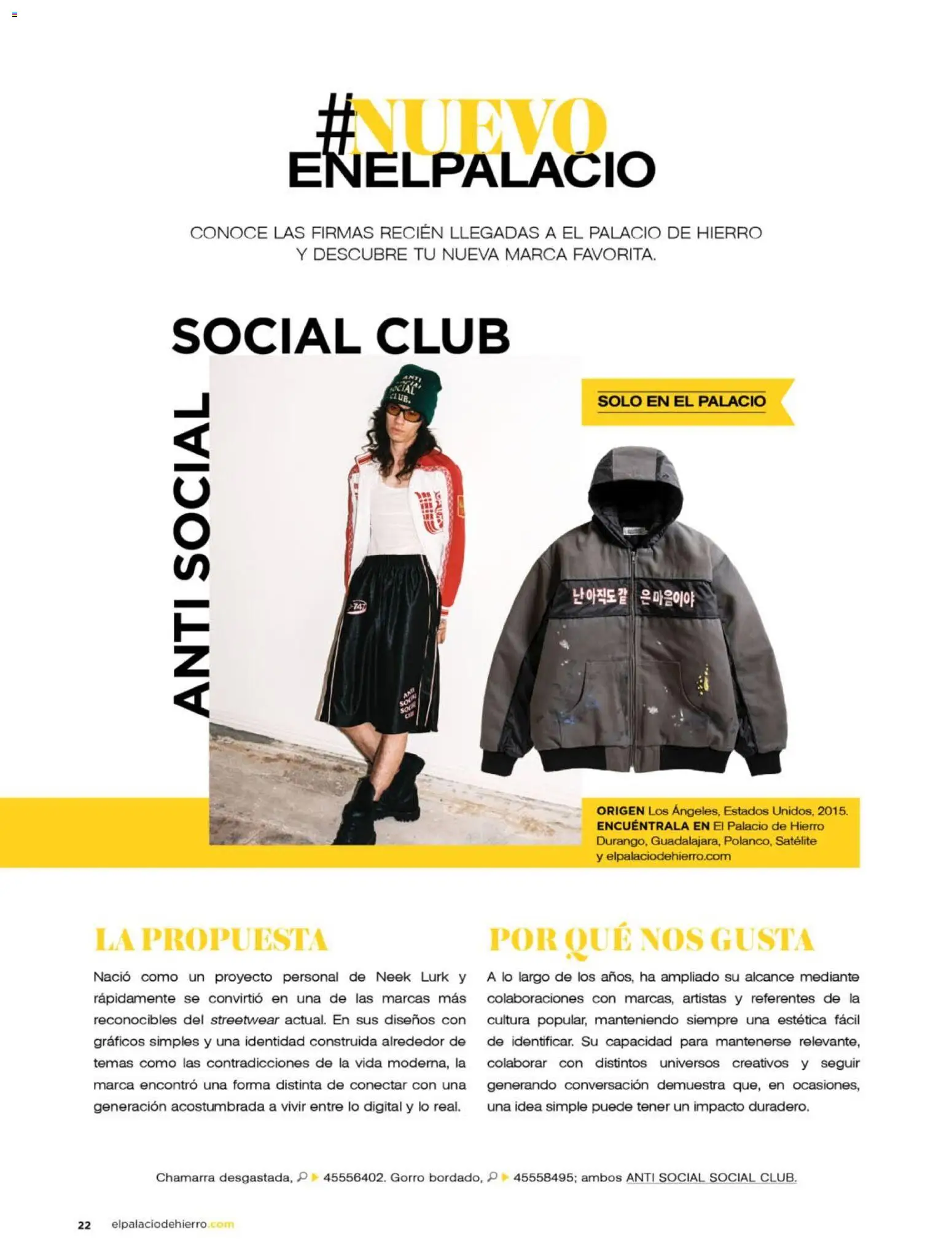 Vista previa las ofertas de la tienda Palacio De Hierro - Palacio De Hierro catálogo desde el 01/08/2026 
