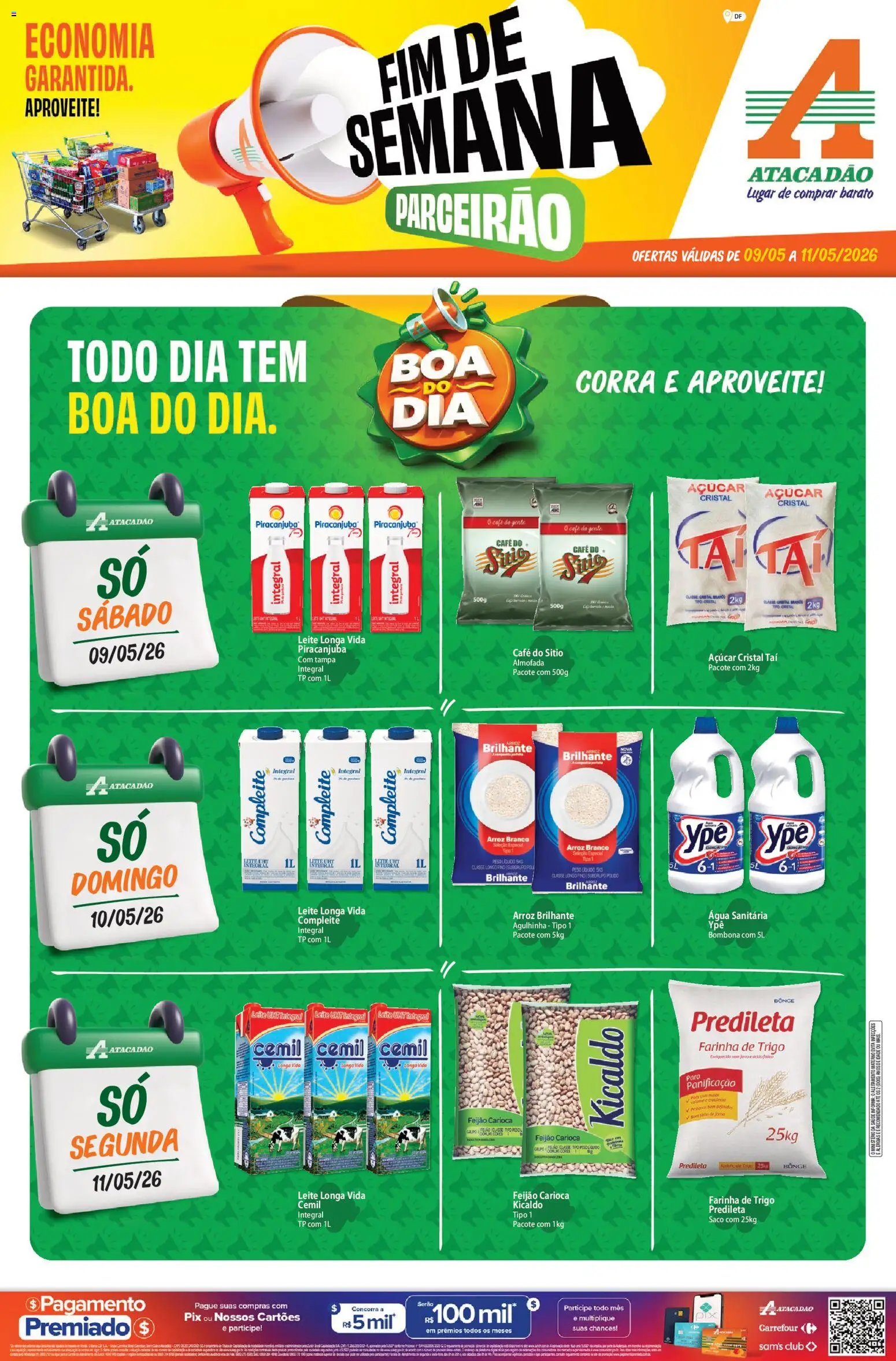 Pré-Visualização do folheto "Atacadão ofertas - DF" da loja Atacadão válido a partir de 09/05/2026