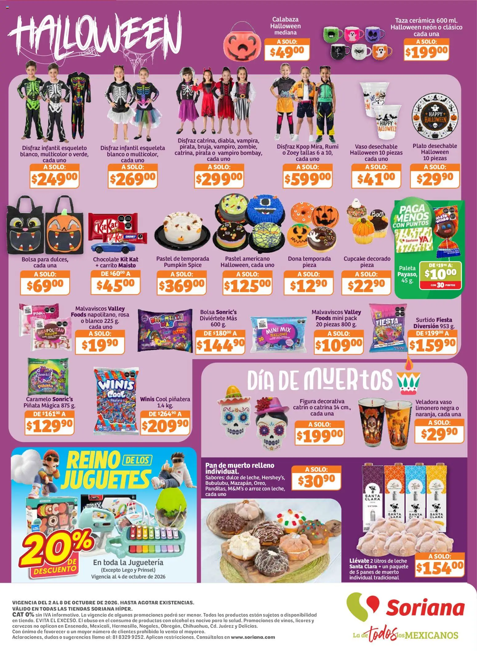 Vista previa las ofertas de la tienda Soriana - Soriana Híper - En México Oferta se dice Soriana desde el 02/10/2026 
