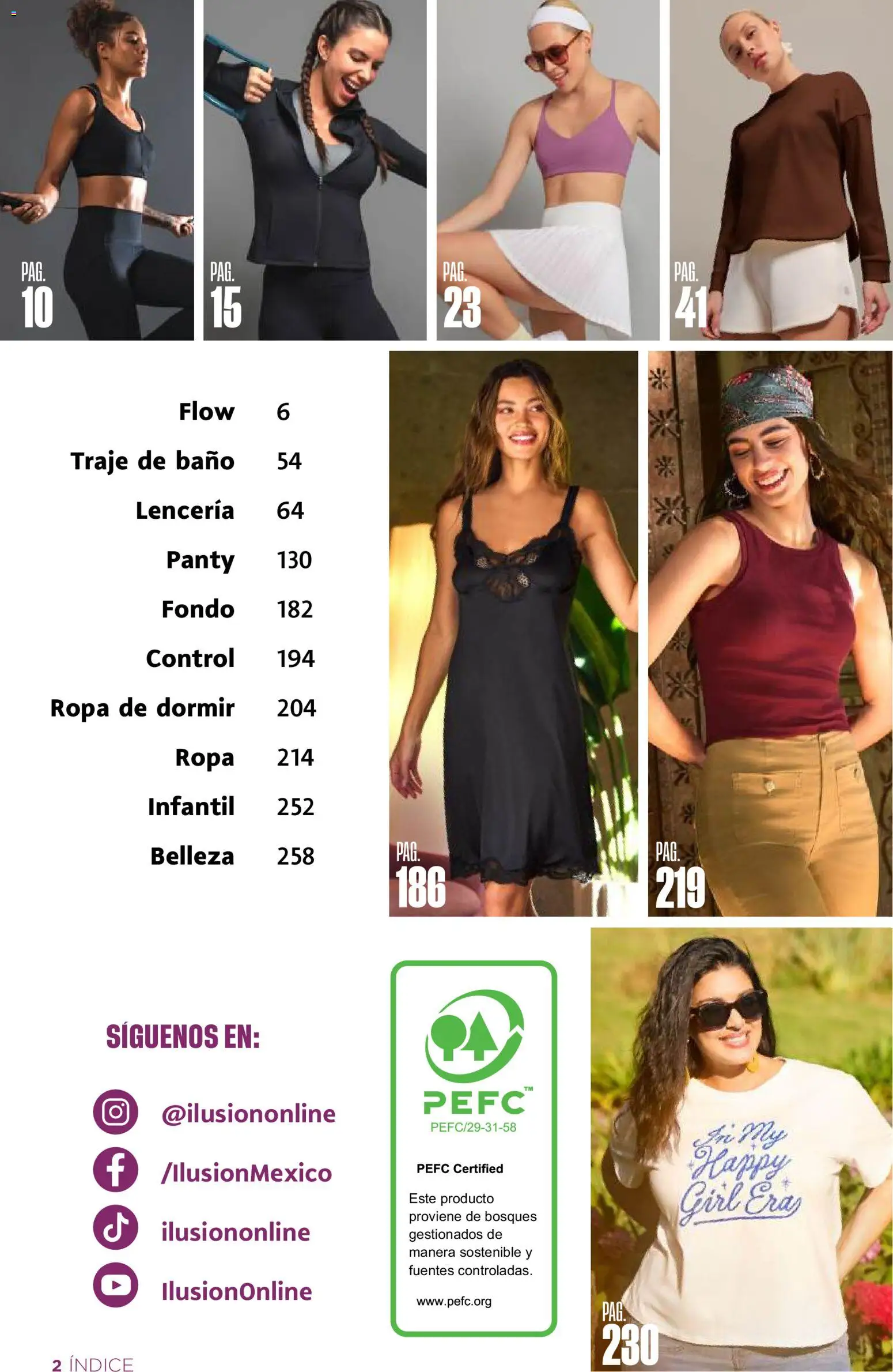 Vista previa las ofertas de la tienda Ilusión - Ilusión catálogo Verano desde el 01/05/2026 - Baño, Ropa, Lenceria, Traje de baño, Traje