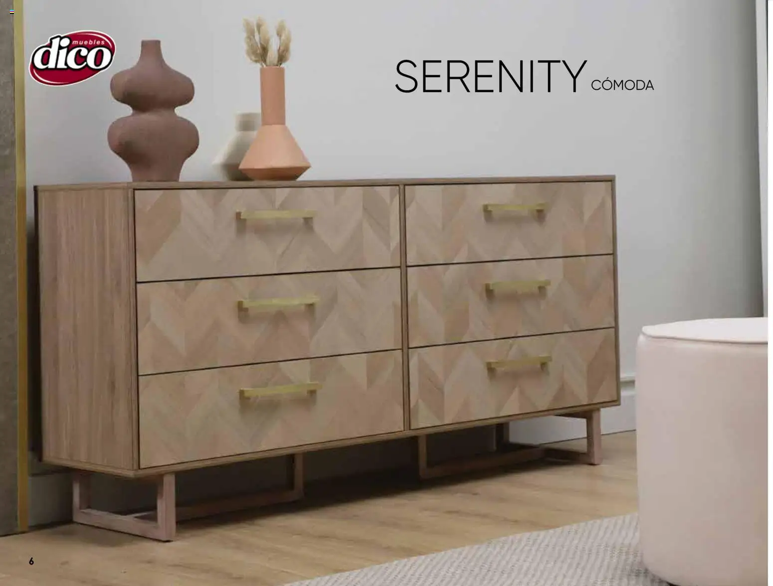 Vista previa las ofertas de la tienda Muebles Dico - Catálogo Colección Casa Anahí desde el 07/11/2025 - Cómoda