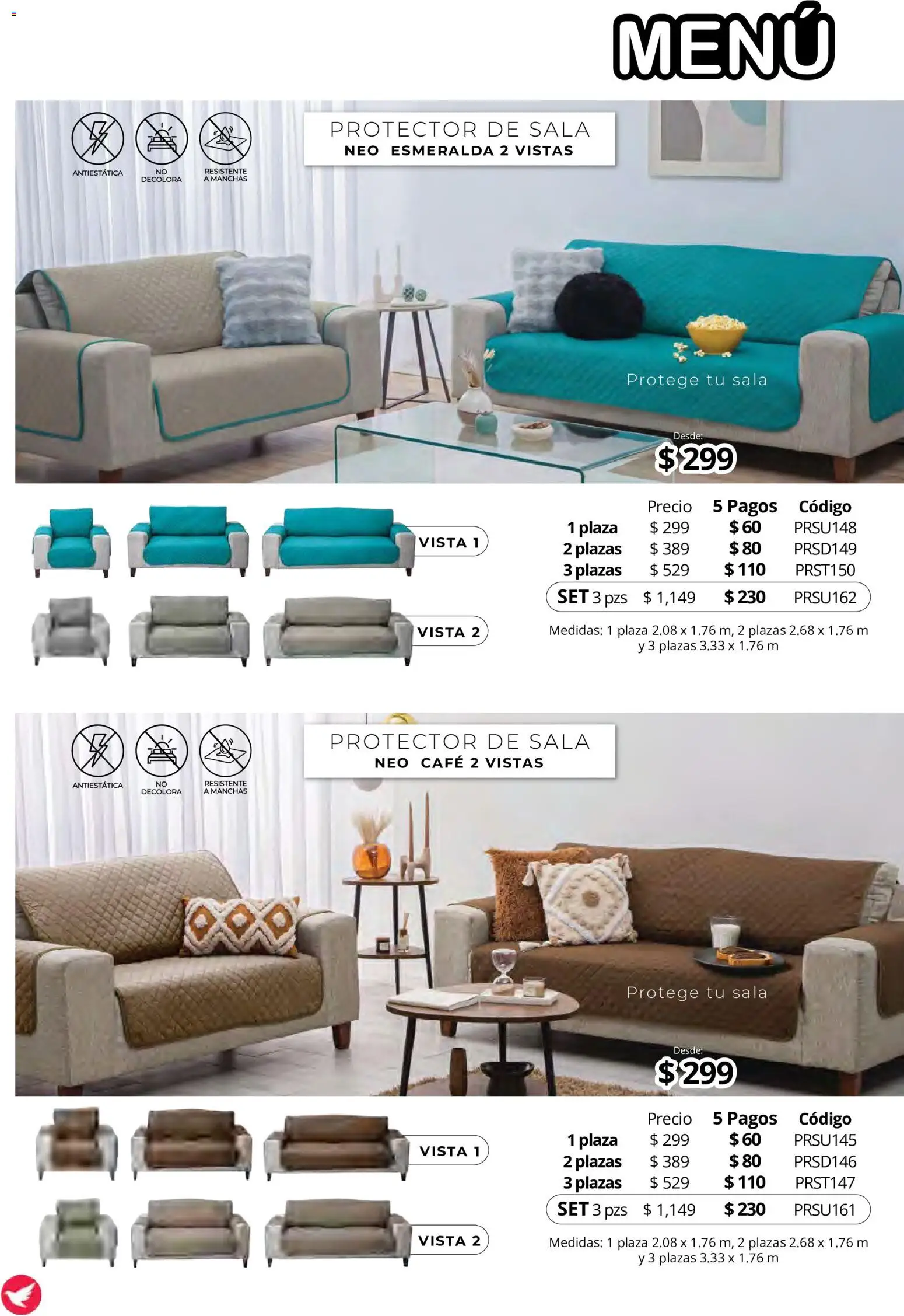 Vista previa las ofertas de la tienda Colchas Concord - Colchas Concord catálogo desde el 15/10/2026 