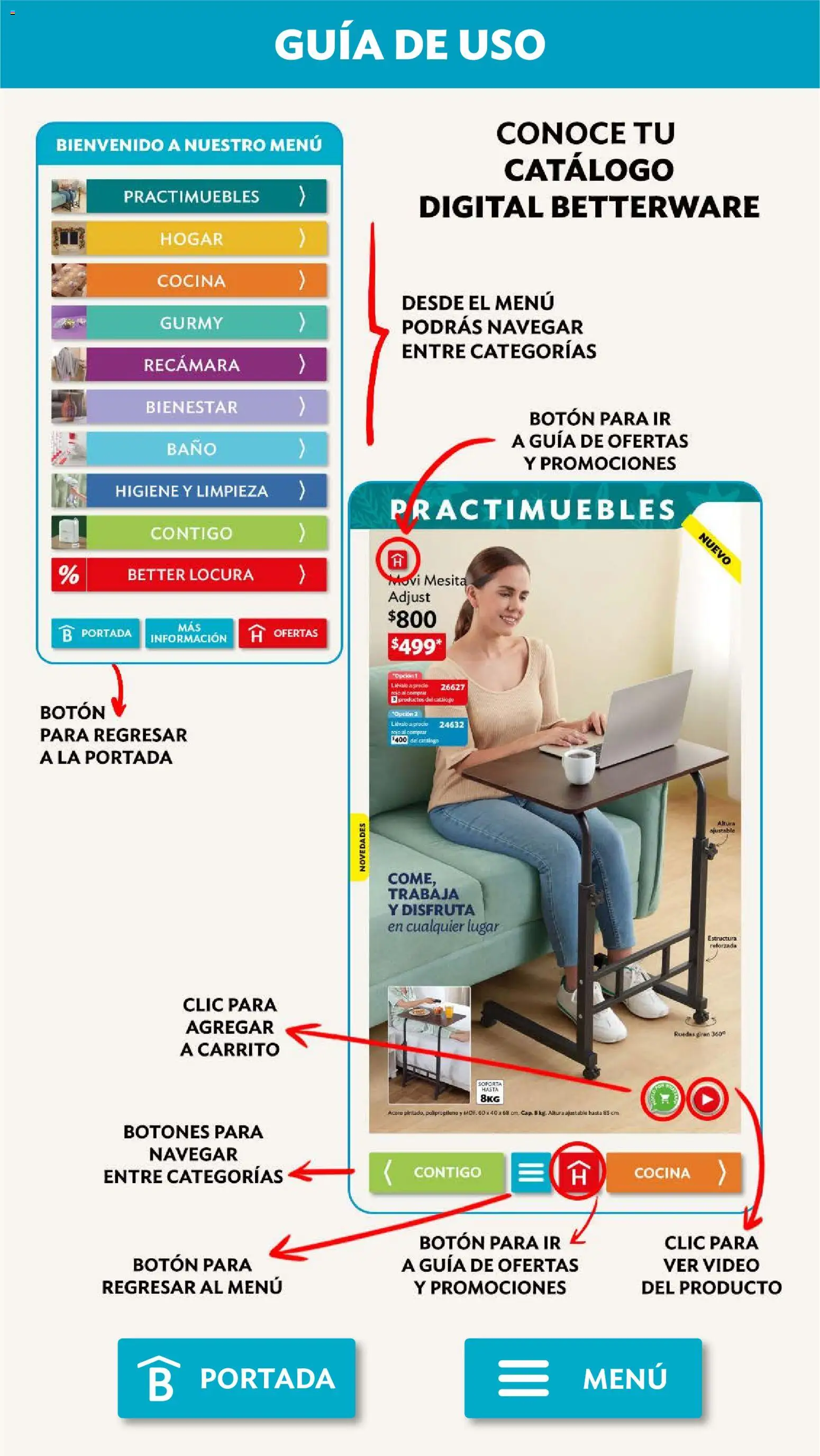 Vista previa las ofertas de la tienda Betterware - Betterware campaña 11 2026 desde el 02/11/2026 