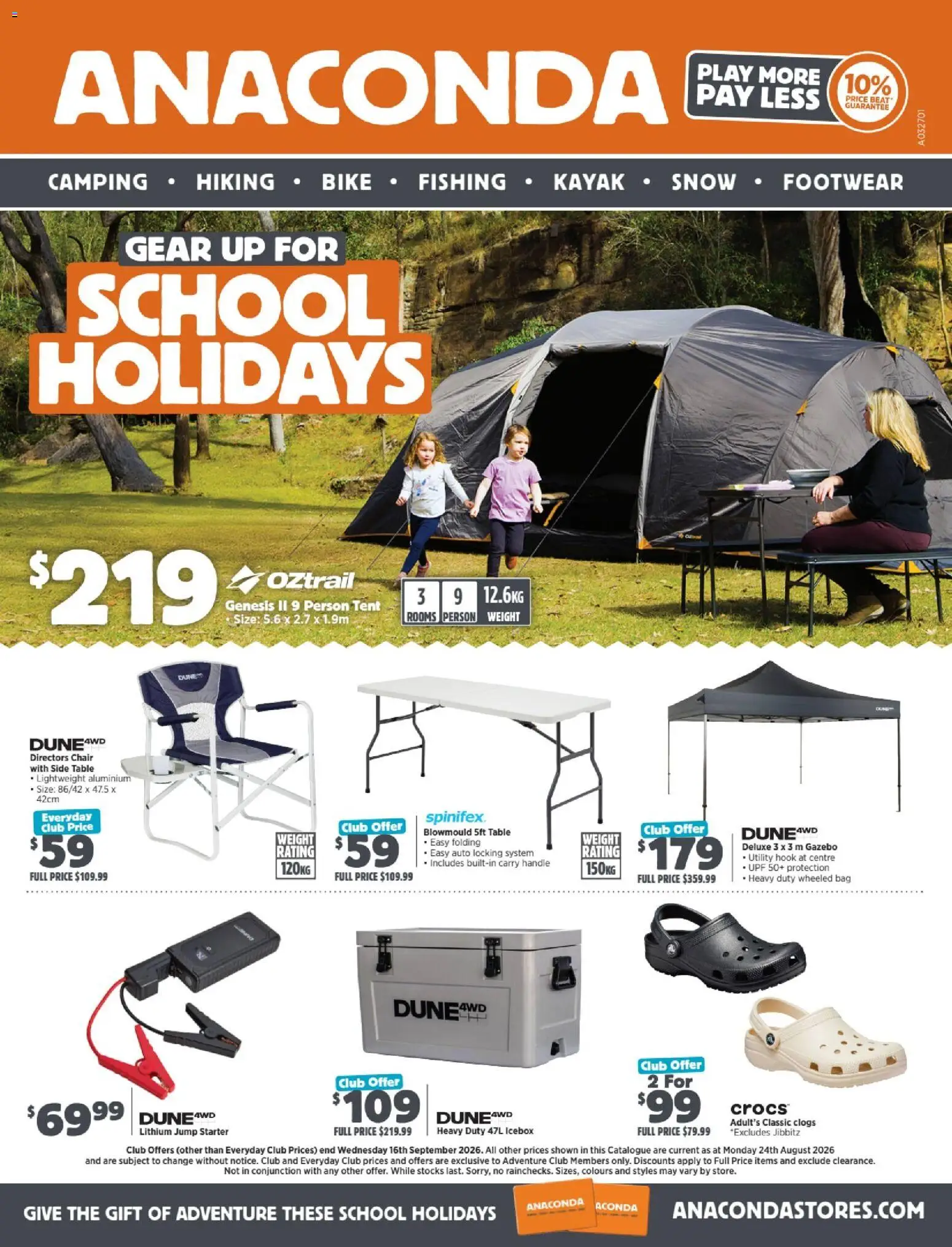 Preview of catalogue Anaconda catalogue from shop Anaconda valid 24/08/2026