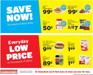 Ad Preview of Hannaford Hannaford Weekly Ad from 08/02/2026