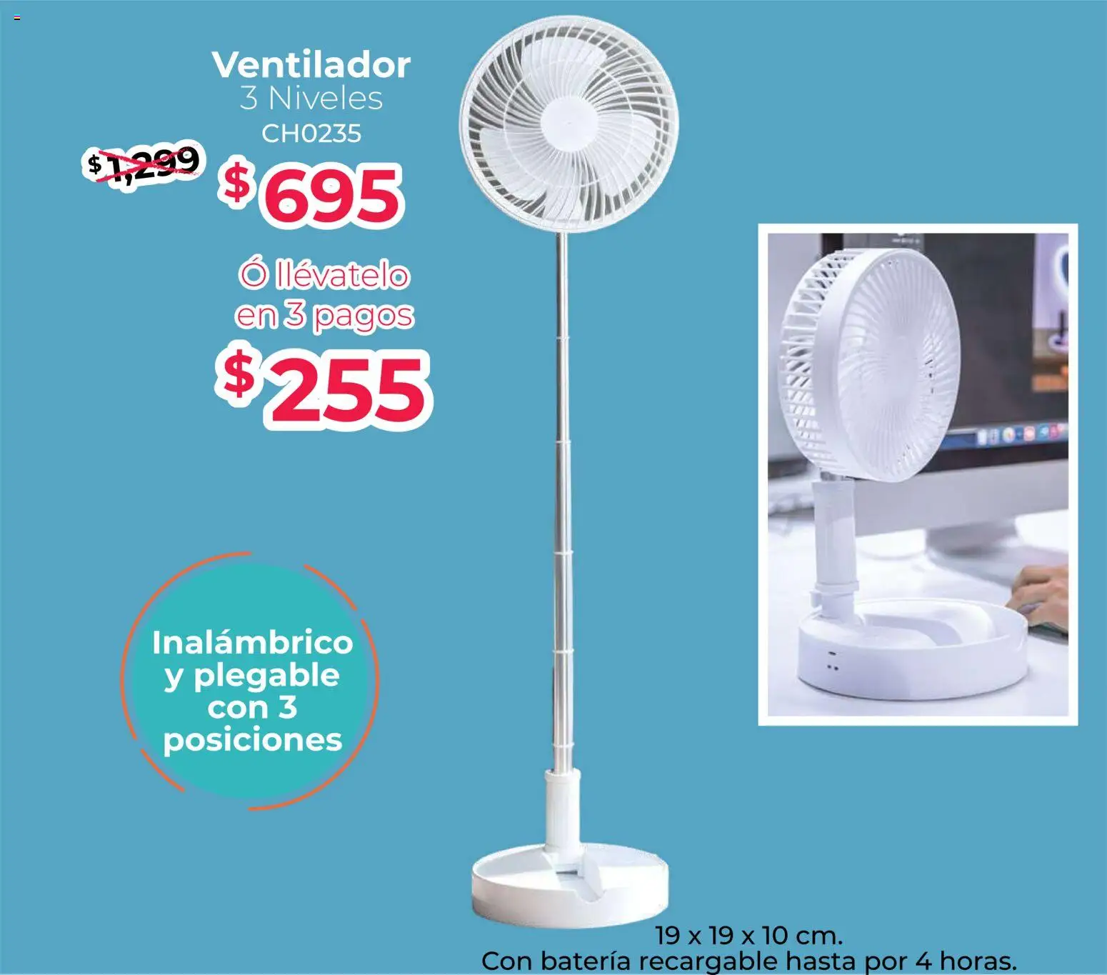 Vista previa las ofertas de la tienda Colchas Concord - Colchas Concord catálogo Concord home desde el 01/05/2026 - Ventilador, Batería
