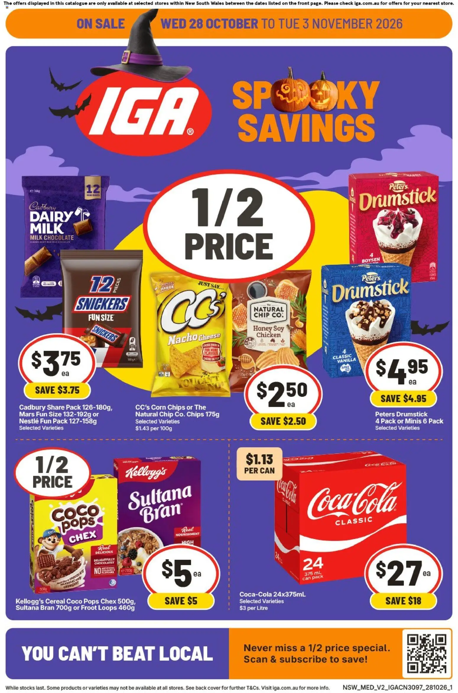 Preview of catalogue IGA catalogue NSW from shop IGA valid 28/10/2026