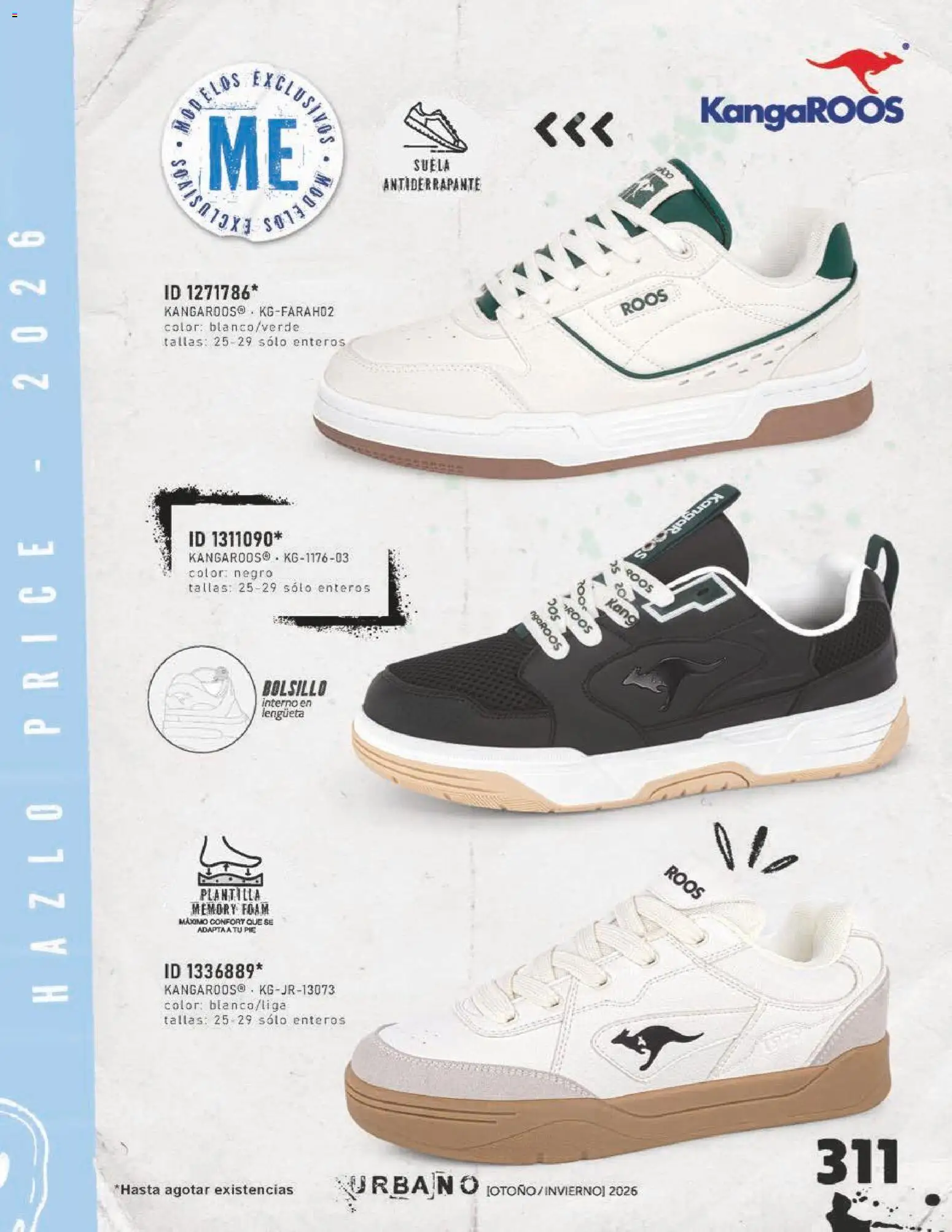 Vista previa las ofertas de la tienda Price Shoes - Price Shoes catálogo Urbano desde el 31/07/2026 