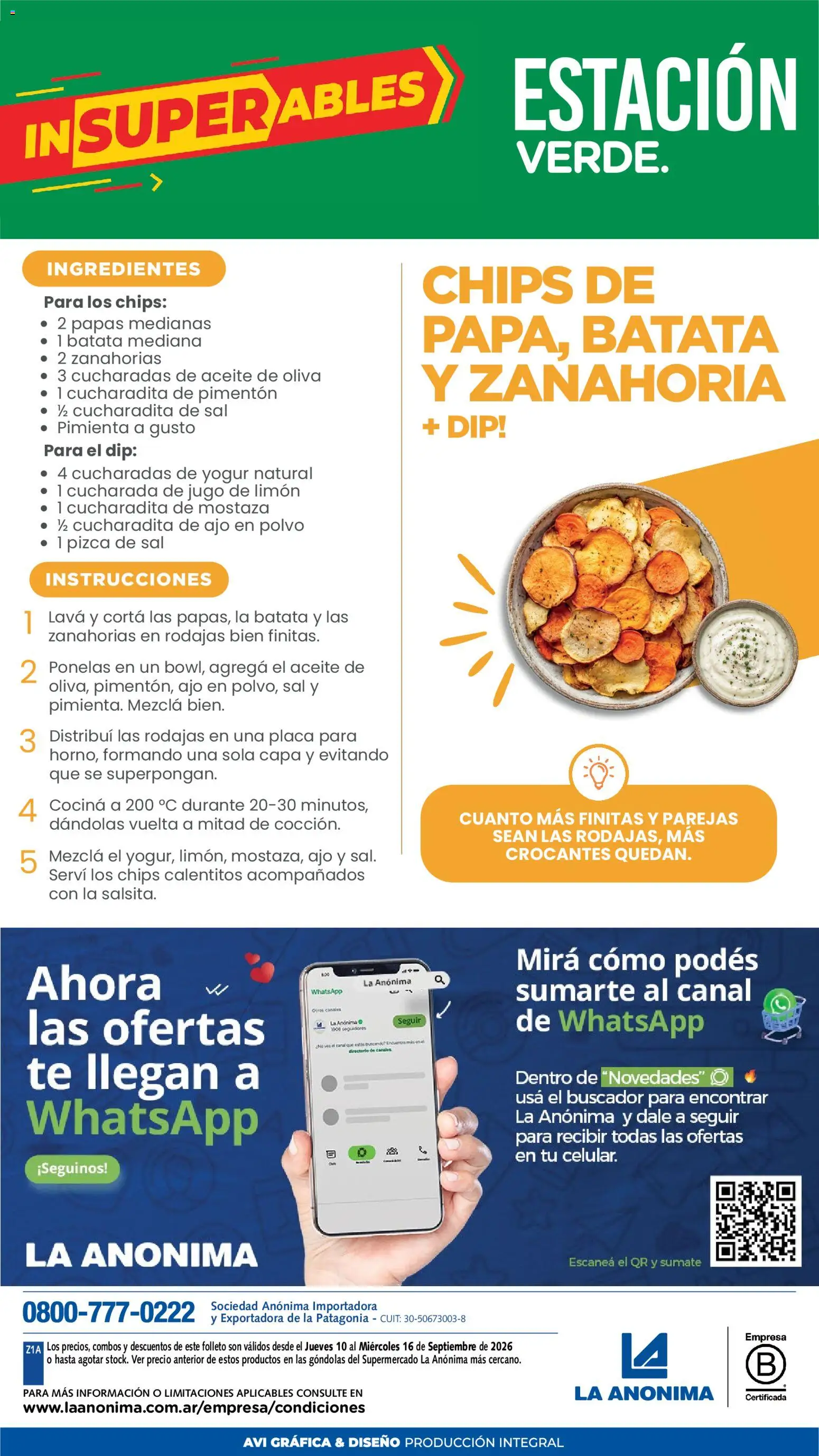 Vista previa del folleto de la tienda La Anonima válido desde el 10/09/2026 