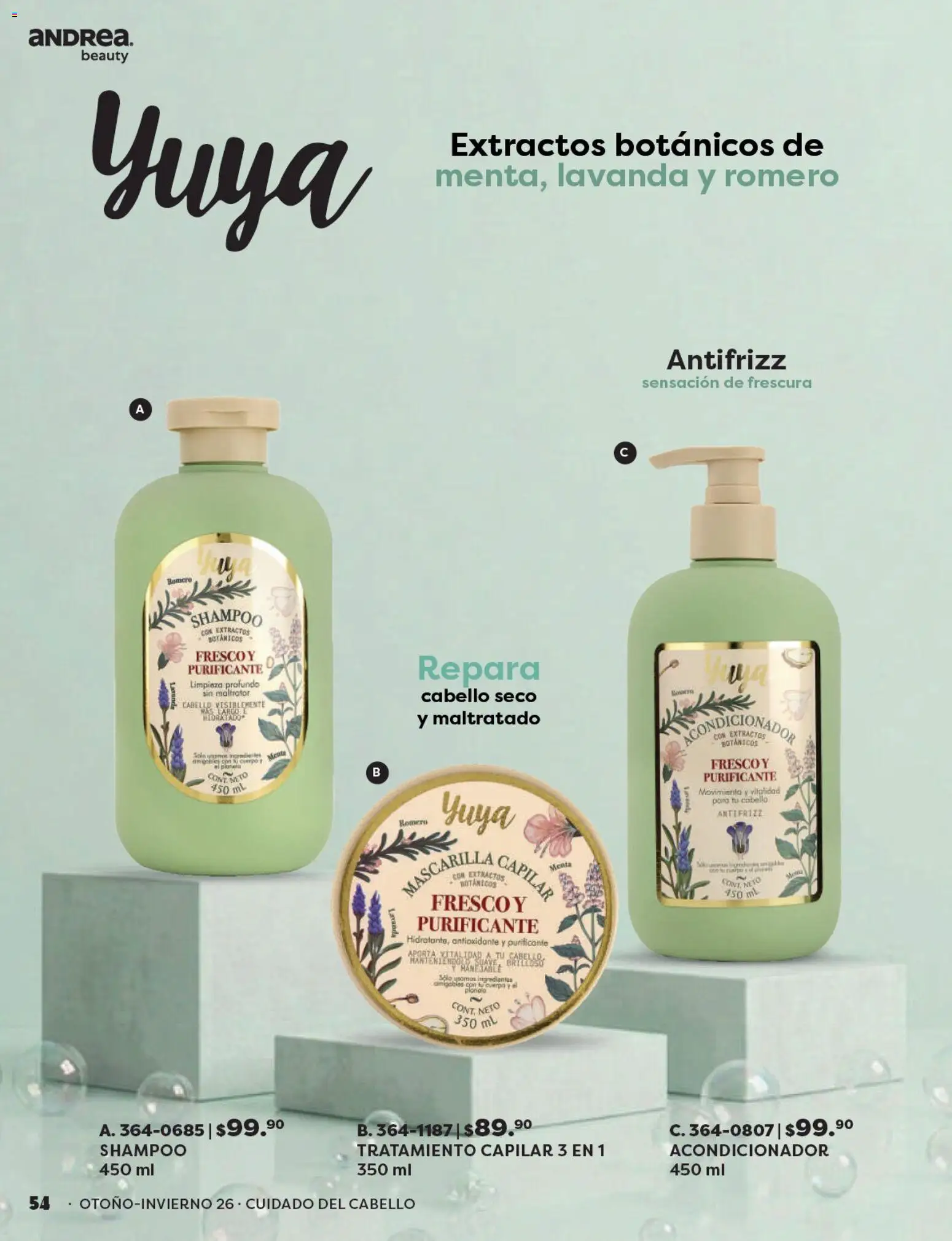 Vista previa las ofertas de la tienda Andrea - Andrea catálogo Beauty desde el 23/08/2026 