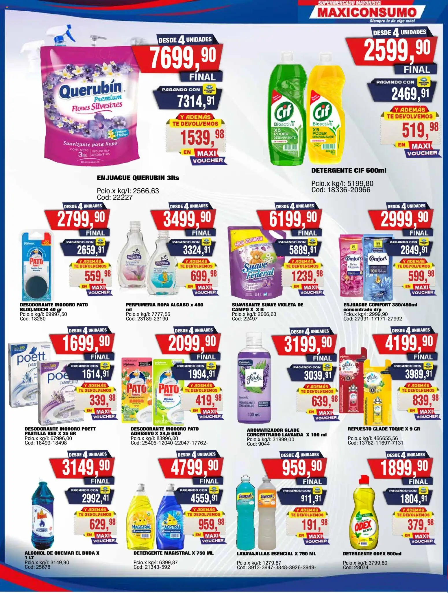 Vista previa del folleto de la tienda Maxiconsumo válido desde el 26/10/2026 