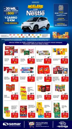 Pré-Visualização do folheto "Semar Supermercado ofertas Nestlé" da loja Semar Supermercado válido a partir de 15/09/2026