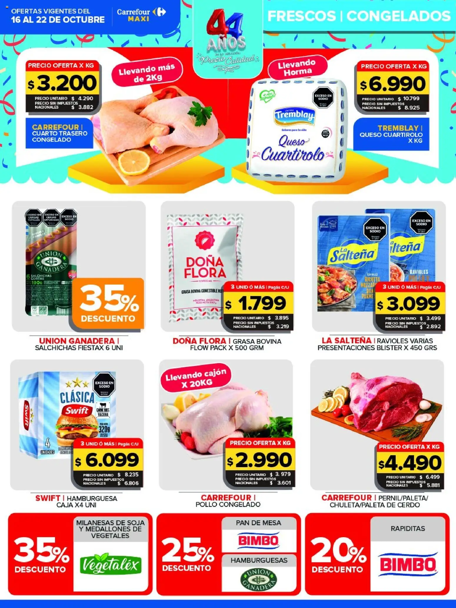 Vista previa del folleto de la tienda Carrefour Maxi válido desde el 16/10/2026 