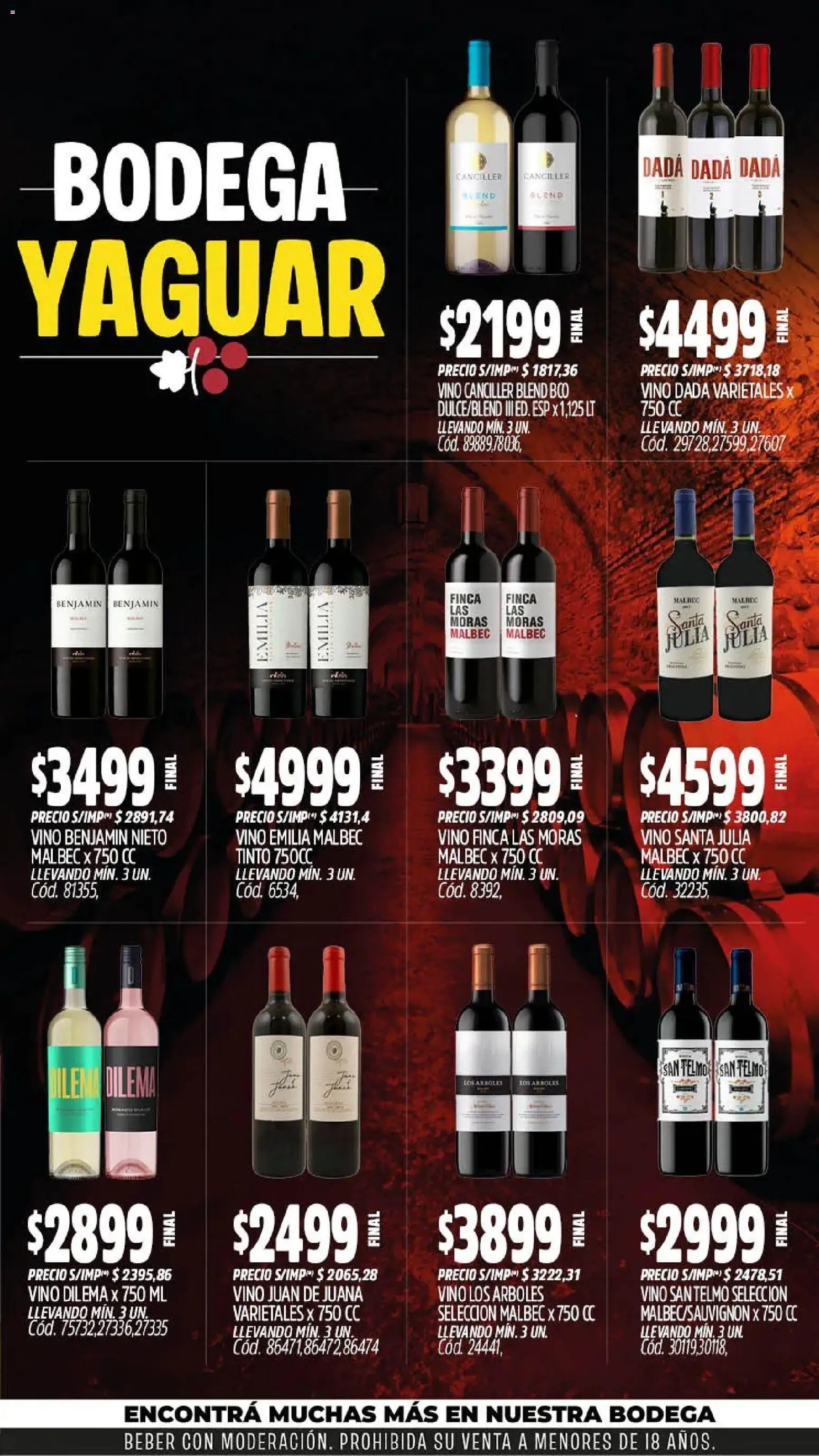 Vista previa del folleto de la tienda Yaguar válido desde el 19/10/2026 