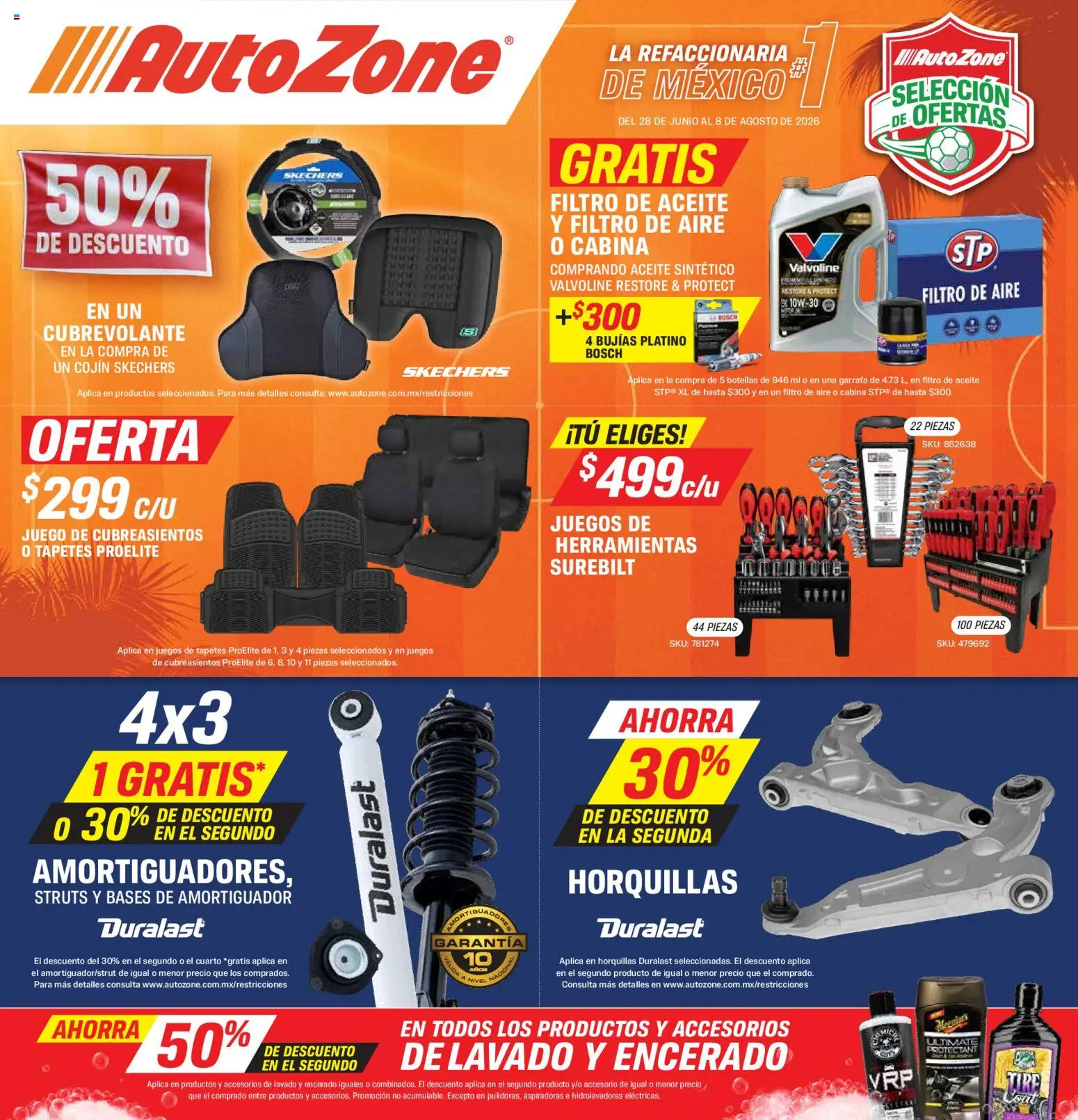 Vista previa las ofertas de la tienda AutoZone - AutoZone catálogo desde el 28/06/2026 