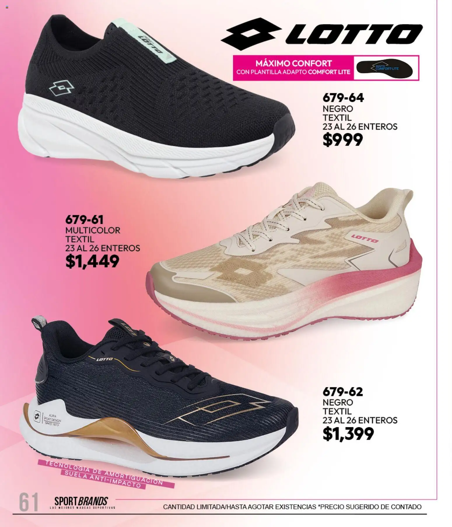 Vista previa las ofertas de la tienda Cklass - Cklass catálogo Sportbrands Dama Invierno desde el 11/09/2026 