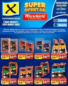 Pré-Visualização do folheto "X Supermercados ofertas Marchiori" da loja X Supermercados válido a partir de 12/06/2026