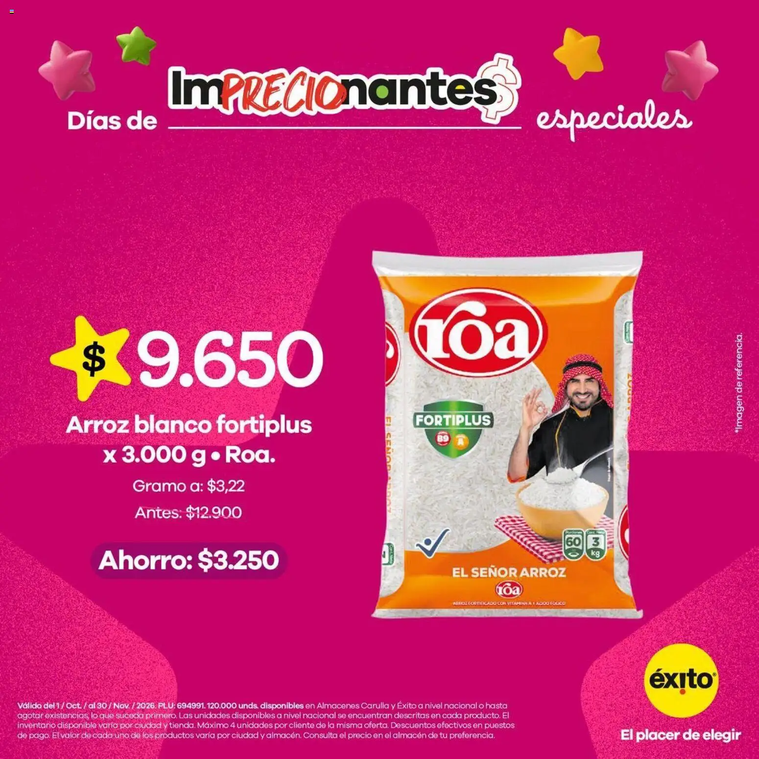  Vista previa del prospecto Éxito catálogo del almacen Éxito válida del 01/10/2026 al 30/11/2026