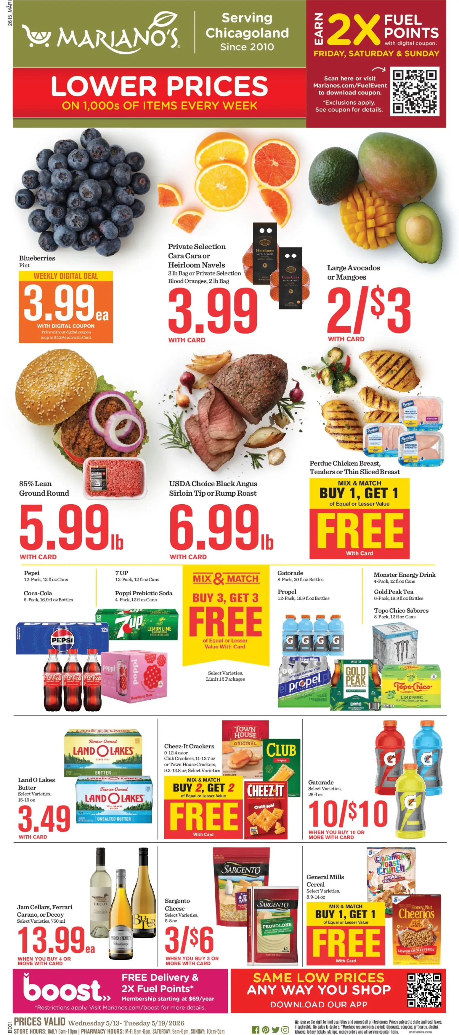Ad Preview of Mariano's Mariano's Weekly Ad from 05/13/2026