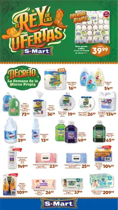 Vista previa las ofertas de la tienda S-Mart - S-Mart folleto Ofertas de feria Juárez desde el 26/06/2026 