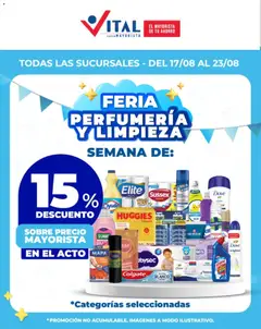 Vista previa del folleto de la tienda Vital válido desde el 17/08/2026 